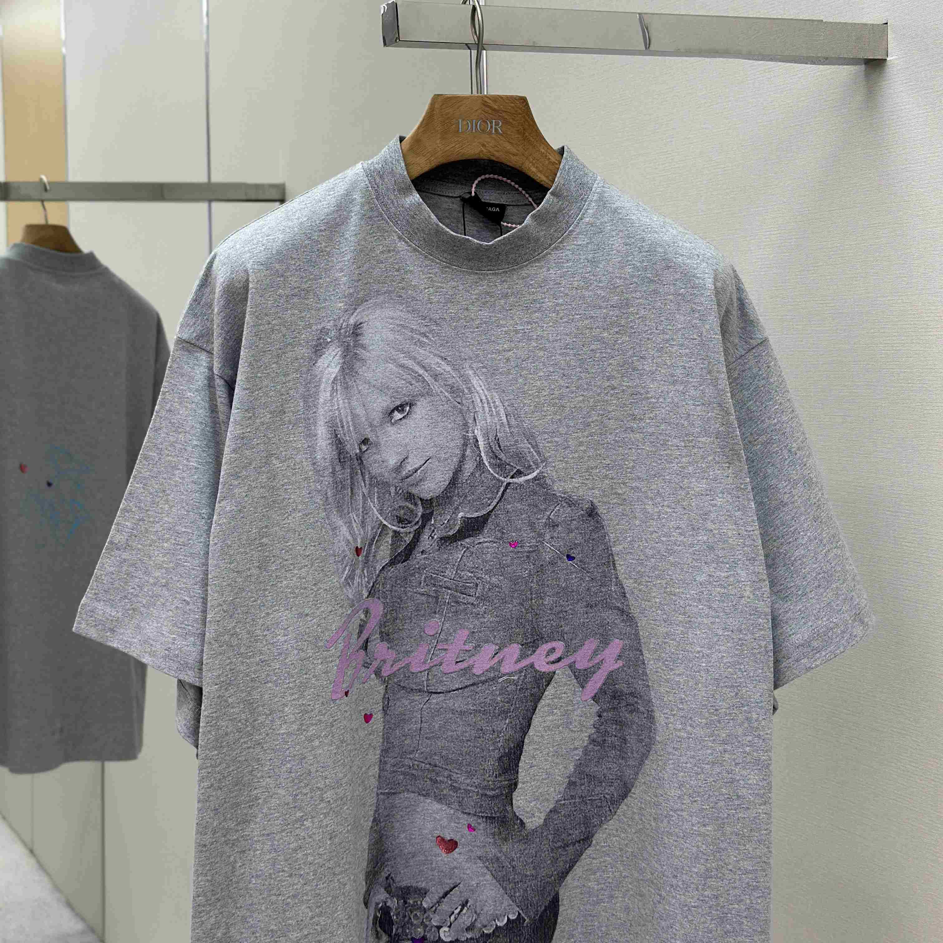 Balenciaga Music | Britney Spears Series T-Shirt - FashionPlug