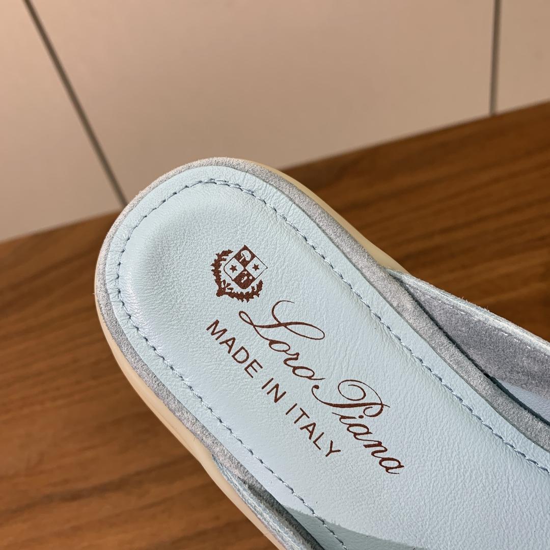 Loro Piana Charms Walk Babouche Loafer  - FashionPlug