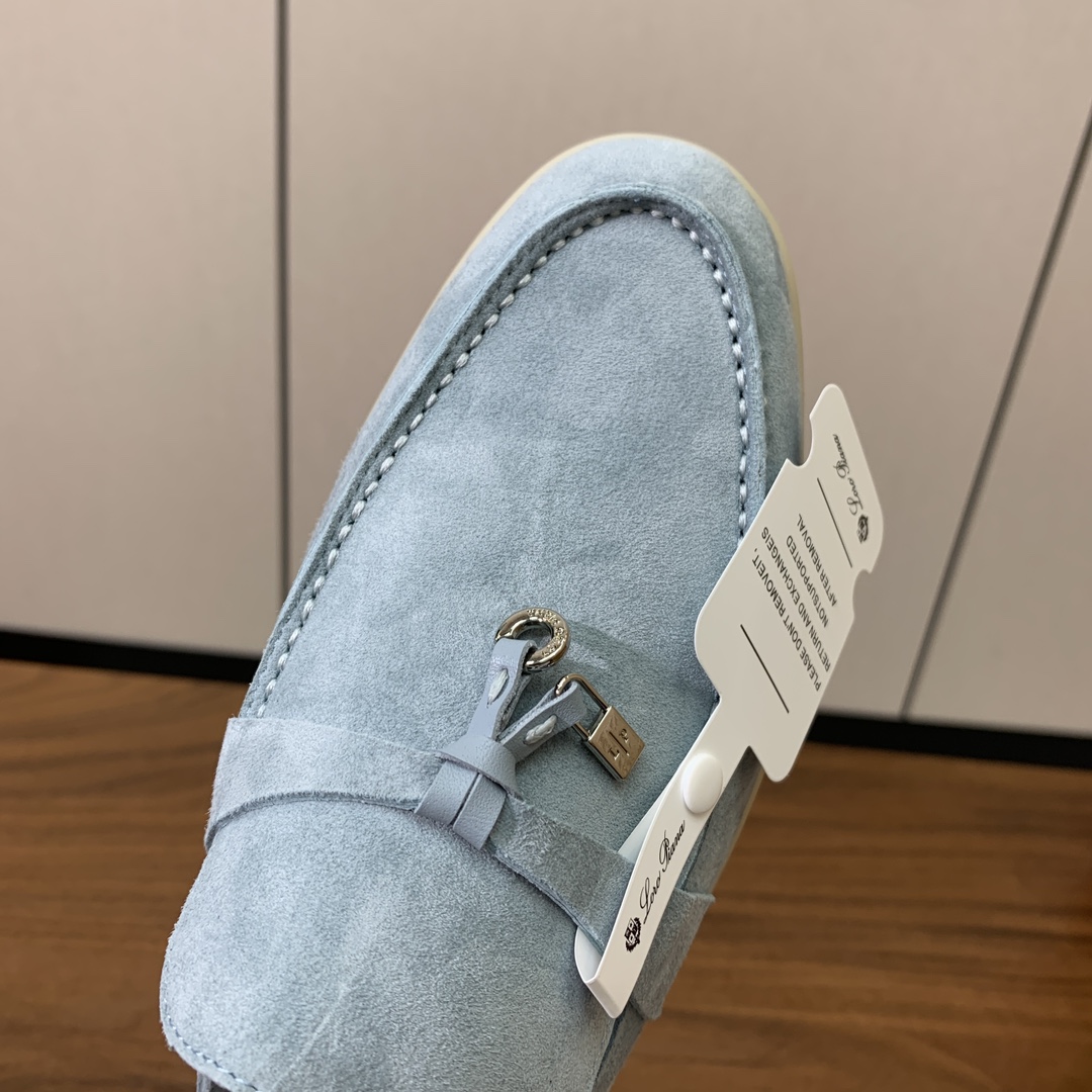Loro Piana Charms Walk Babouche Loafer  - FashionPlug