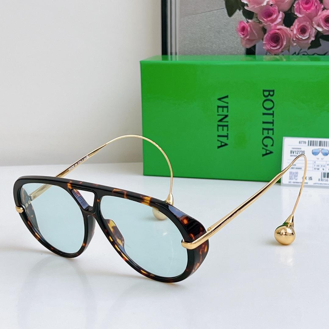 Bottega Veneta Drop Aviator Sunglasses  BV1273S - FashionPlug