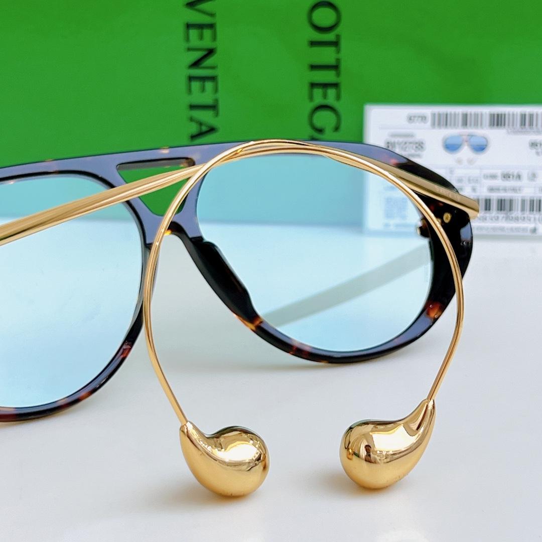 Bottega Veneta Drop Aviator Sunglasses  BV1273S - FashionPlug