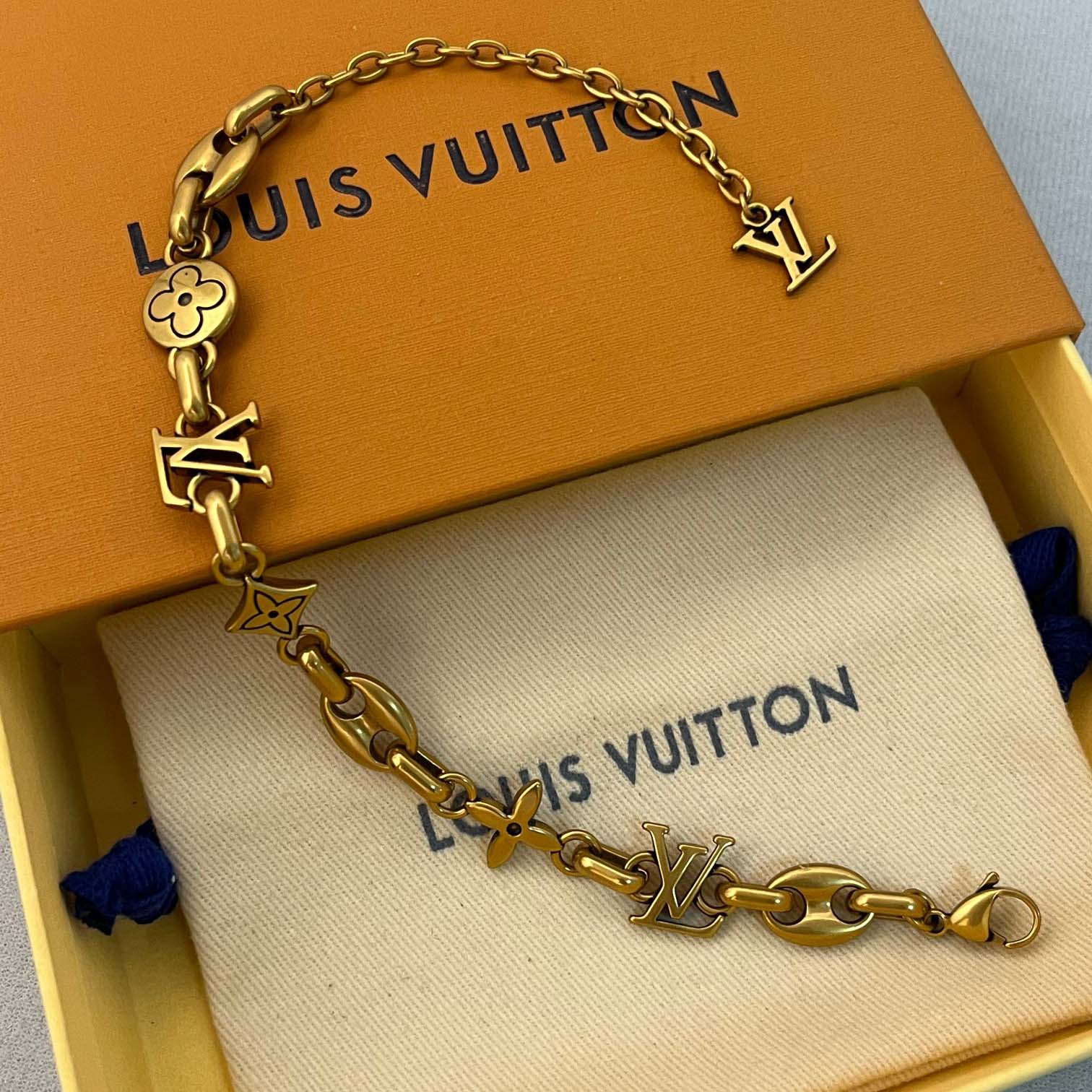 Louis Vuitton LV Sailor Bracelet   M02746 - FashionPlug