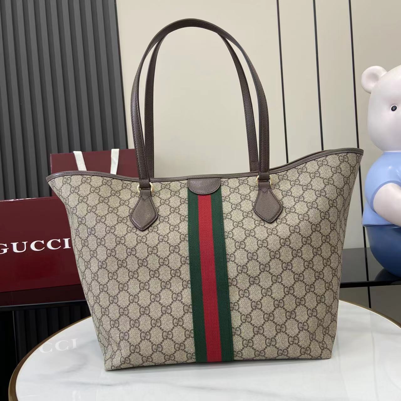 Gucci Ophidia Large Tote Bag - FashionPlug