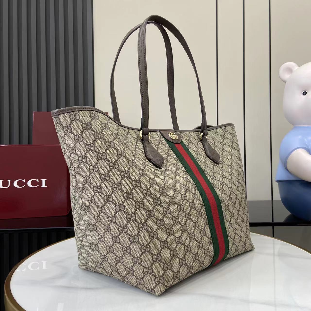 Gucci Ophidia Large Tote Bag - FashionPlug