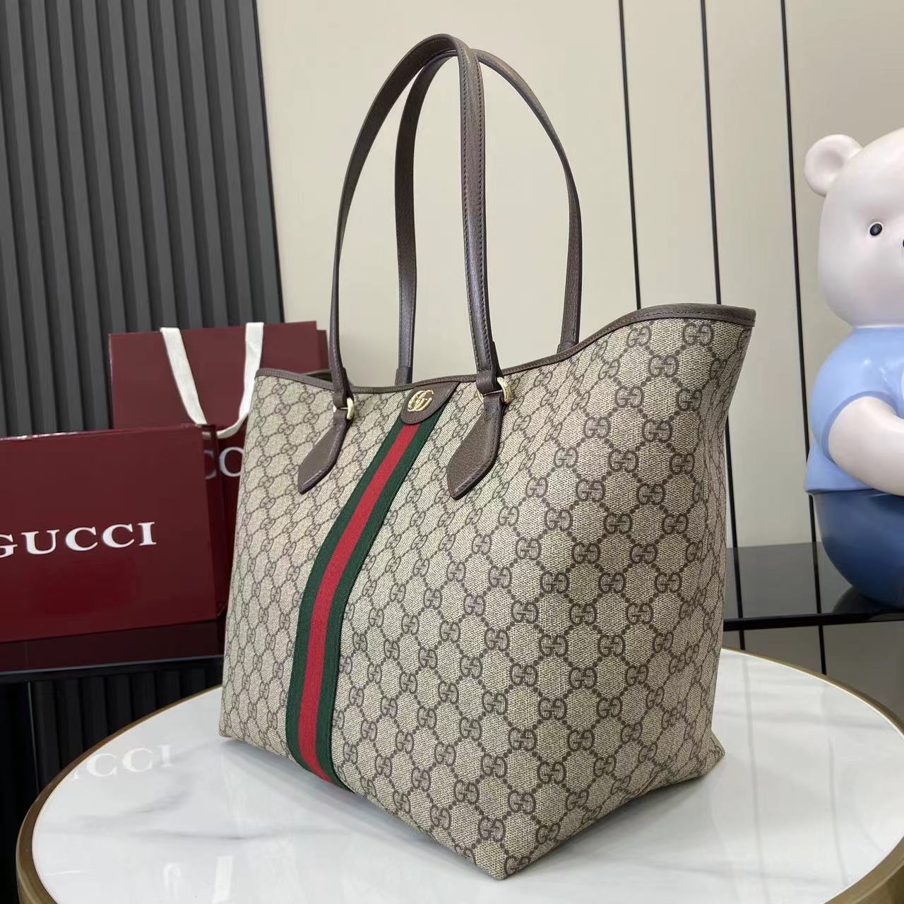 Gucci Ophidia Large Tote Bag - FashionPlug