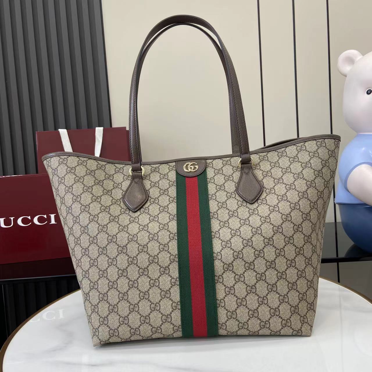 Gucci Ophidia Large Tote Bag - FashionPlug