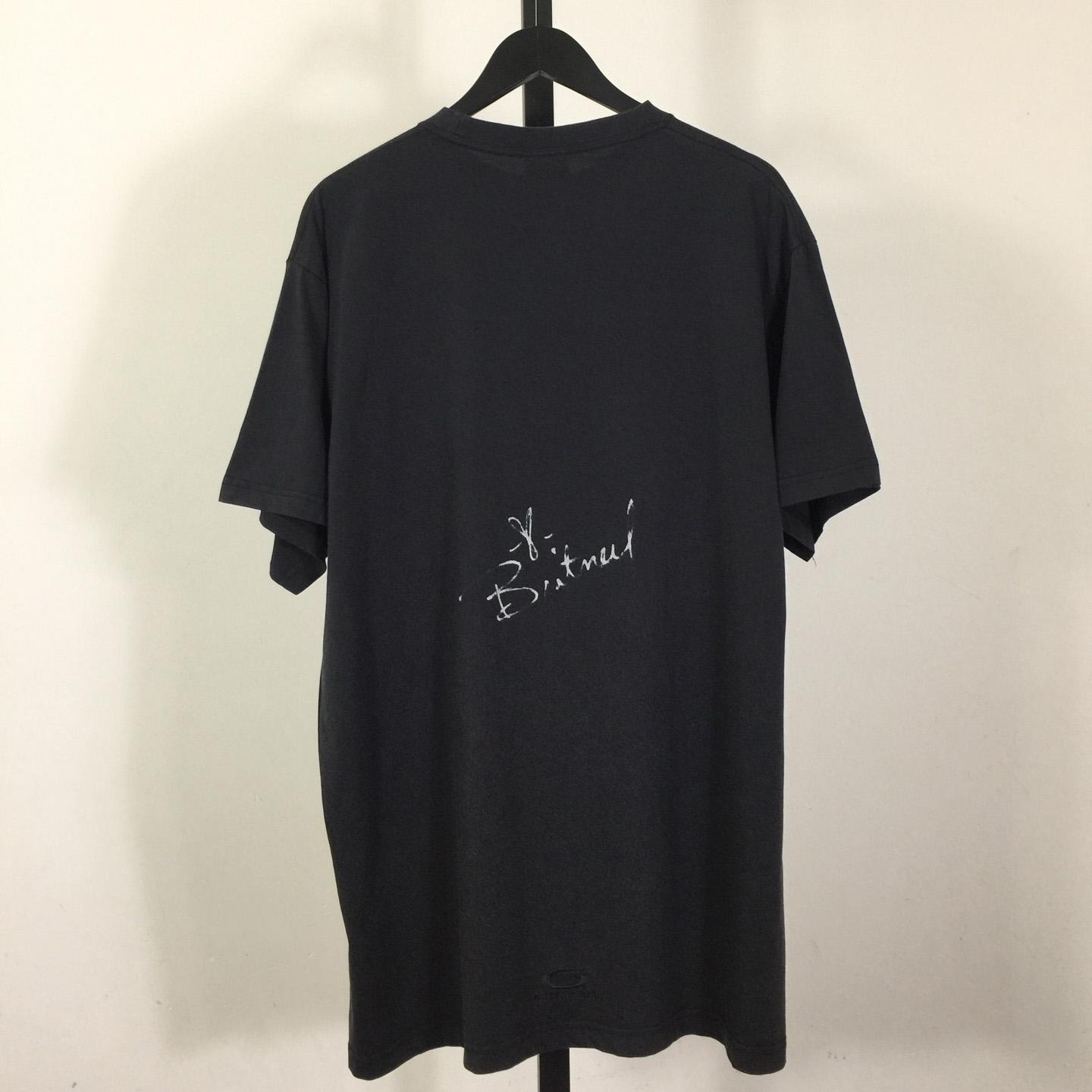 Balenciaga Music | Britney Spears Series Oversized T-Shirt  - FashionPlug