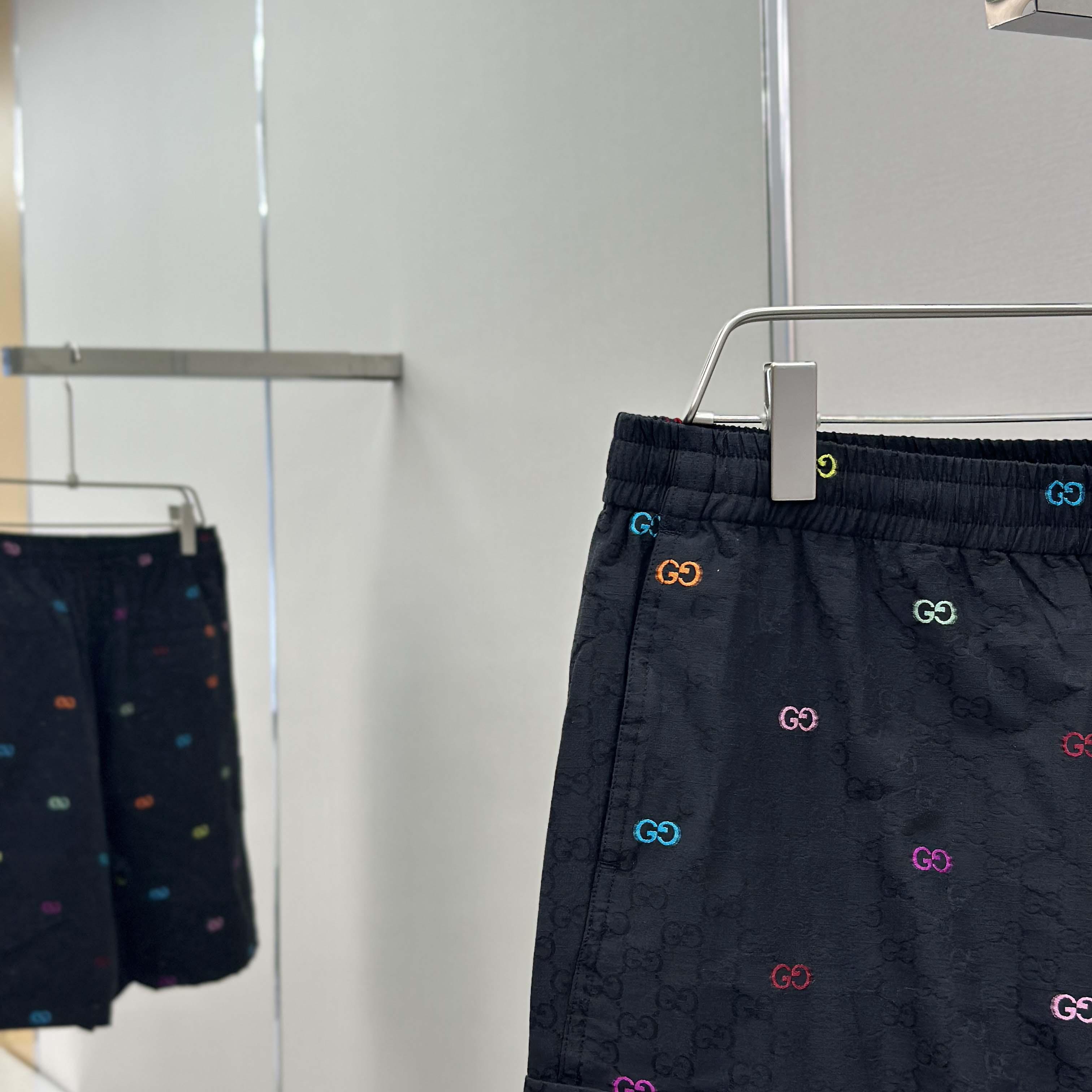 Gucci GG Cotton Ripstop Shorts - FashionPlug