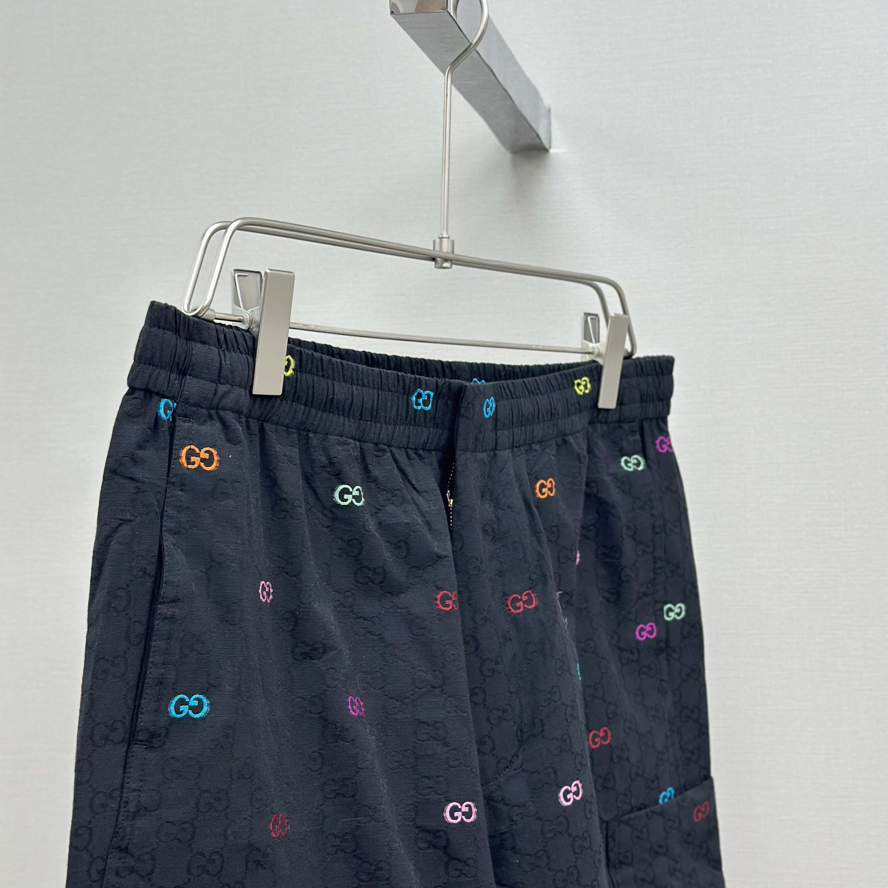 Gucci GG Cotton Ripstop Shorts - FashionPlug