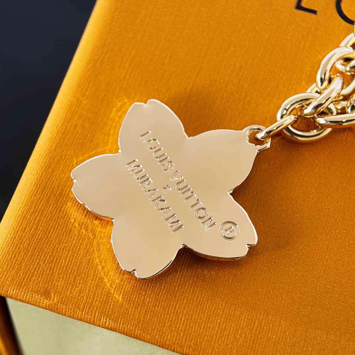 Louis Vuitton LV x TM Cherry Blossom Bag Chain   M02540 - FashionPlug