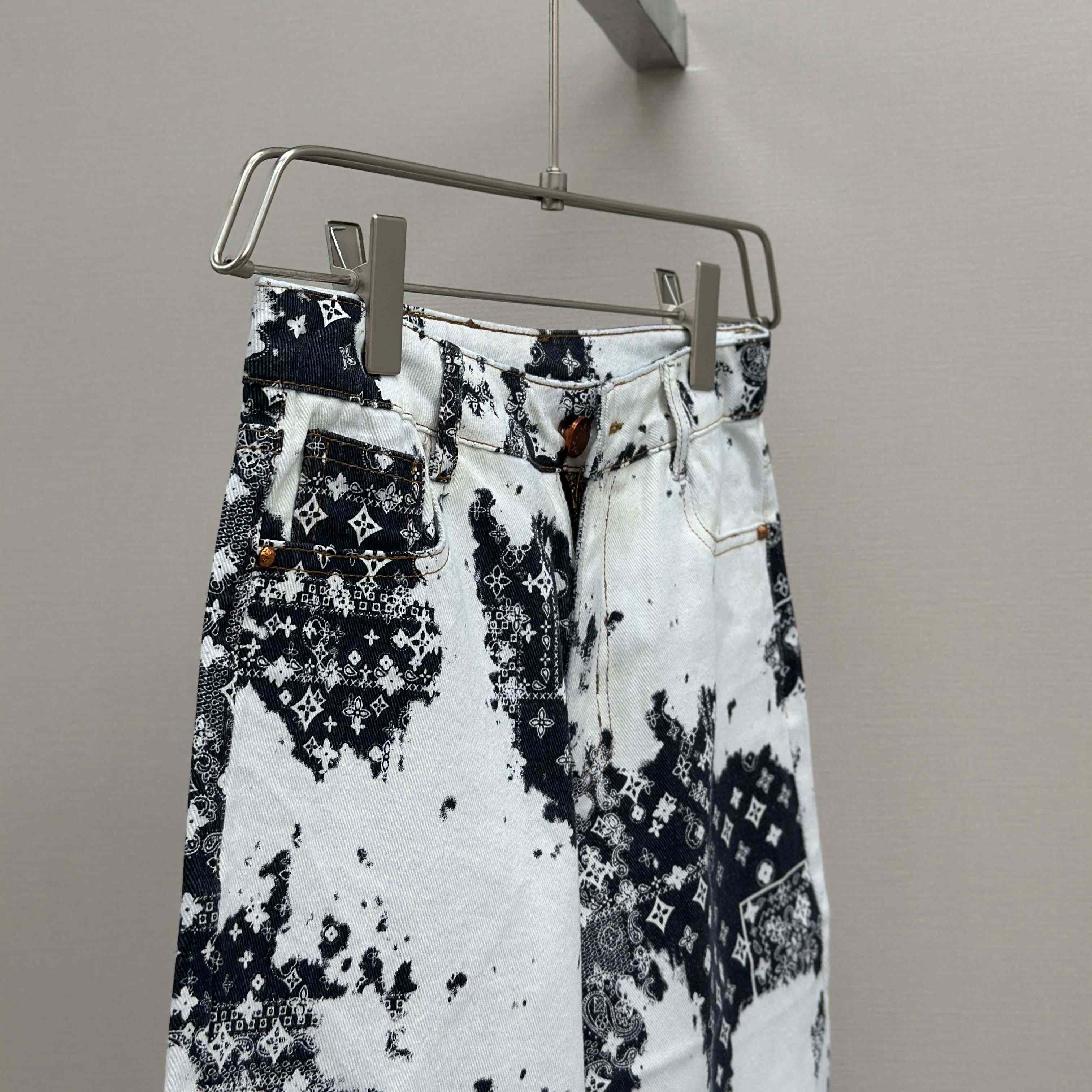 Louis Vuitton Monogram Denim Shorts - FashionPlug