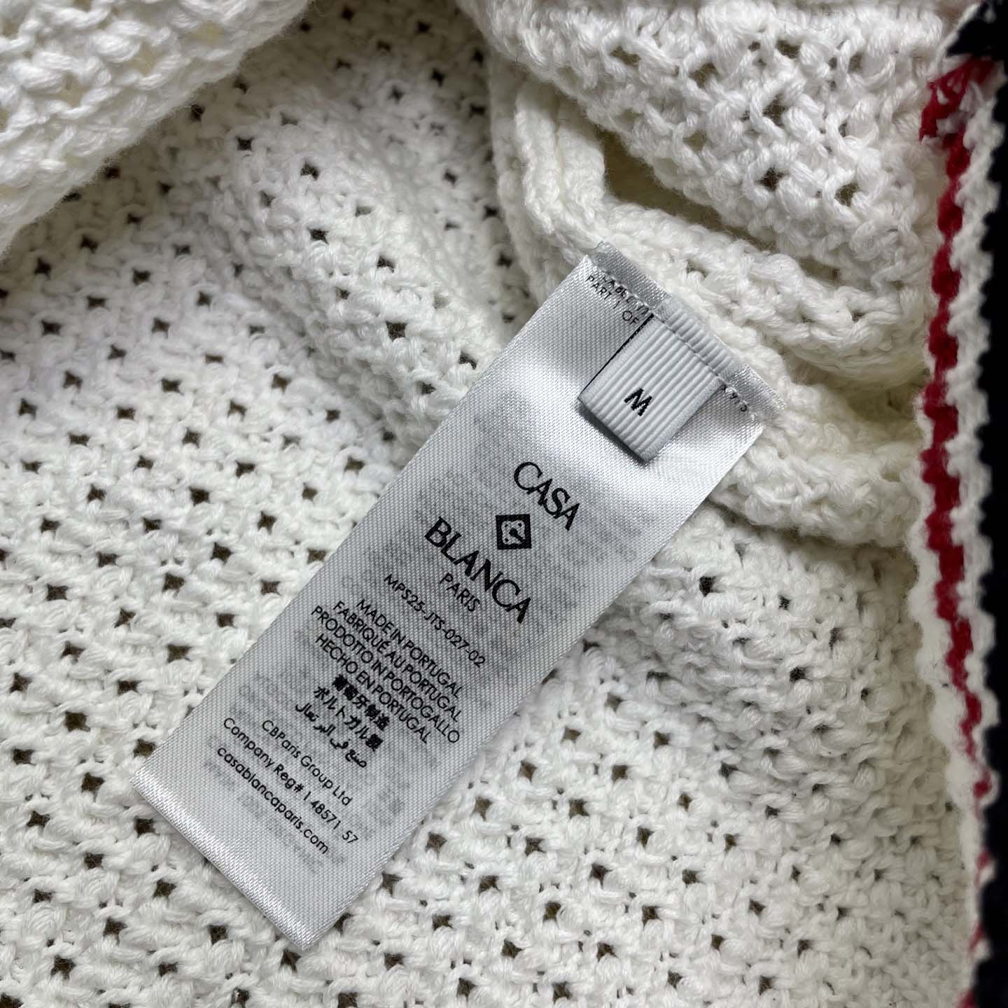 Casablanca Cotton Tennis Crochet Shacket - FashionPlug