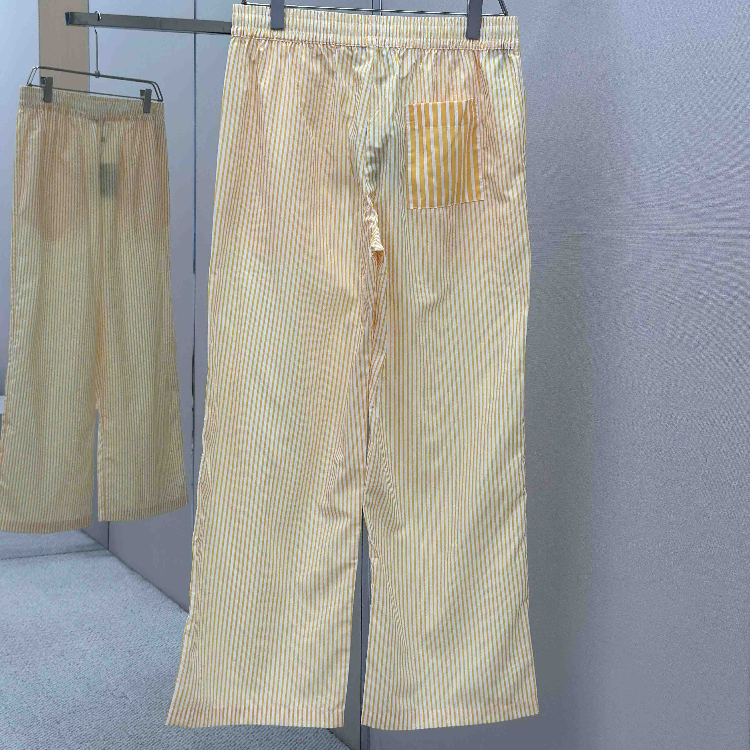 Louis Vuitton Monogram Striped Drawstring Pants   1AHVRZ  - FashionPlug