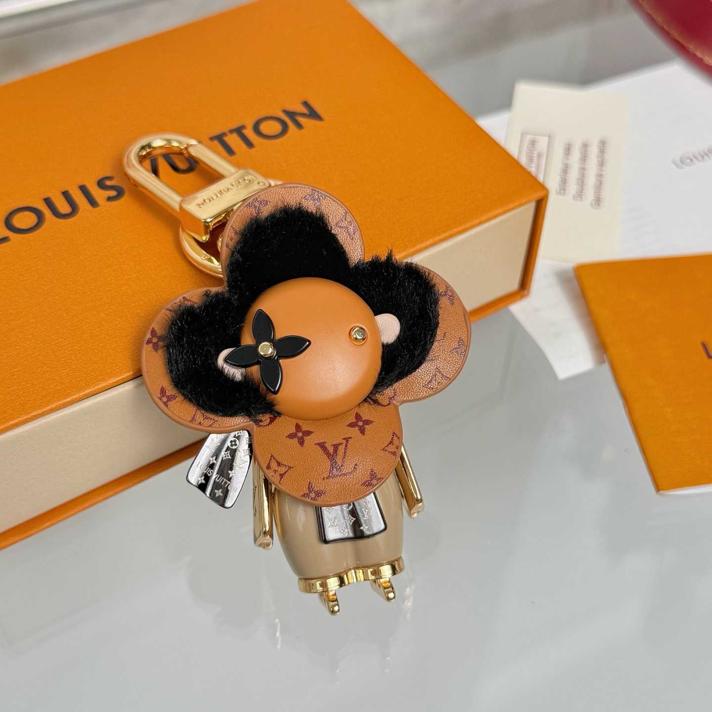 Louis Vuitton Vivienne Ski Bag Charm And Key Holder   M02137 - FashionPlug