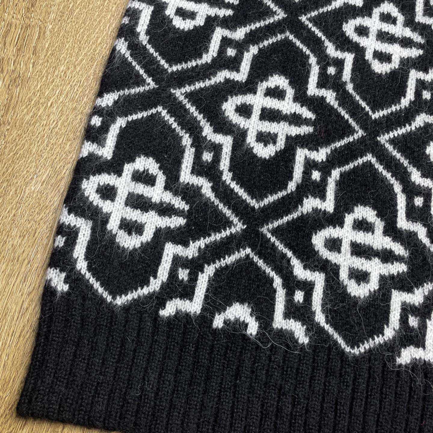 Casablanca Monogram-pattern Knitted Sweater - FashionPlug
