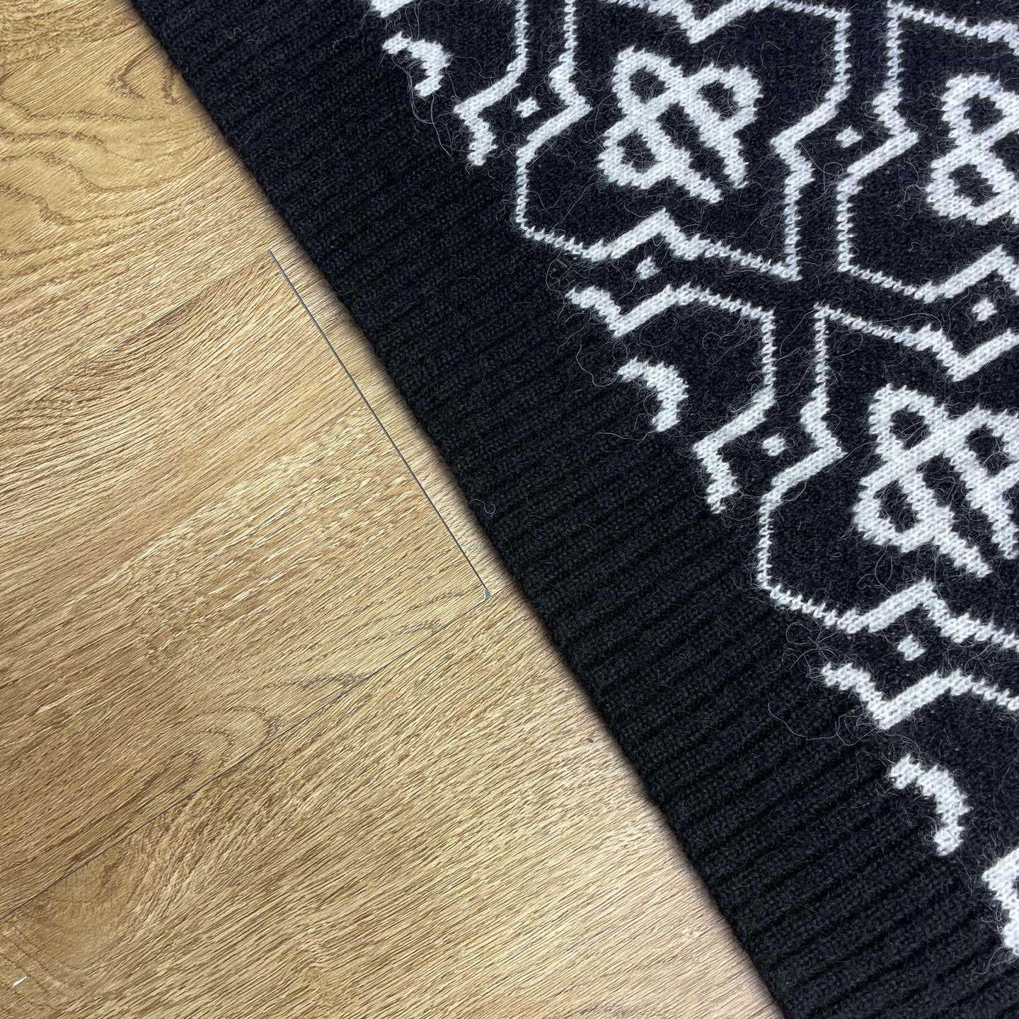 Casablanca Monogram-pattern Knitted Sweater - FashionPlug