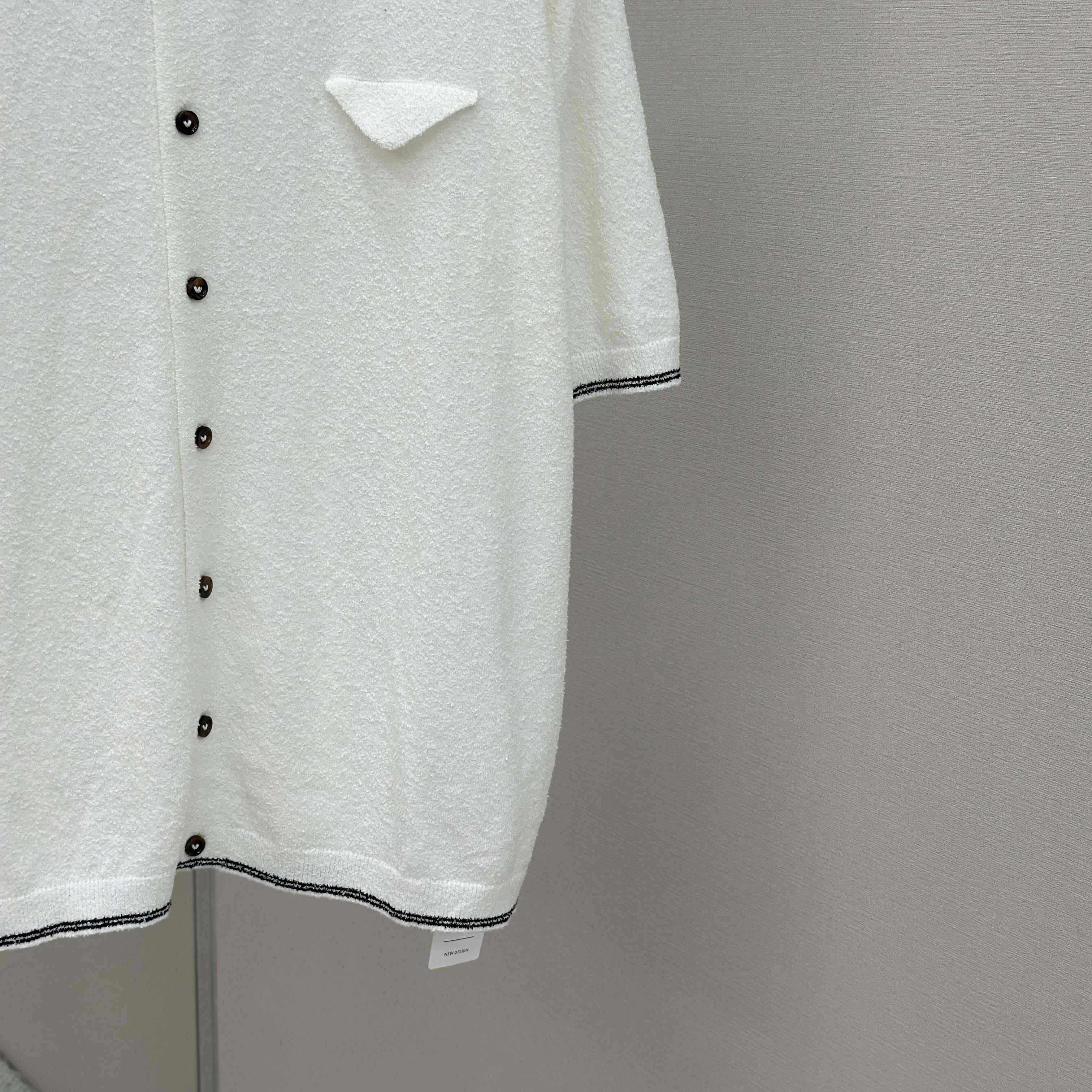 Bottega Veneta Cotton Bouclé Shirt - FashionPlug