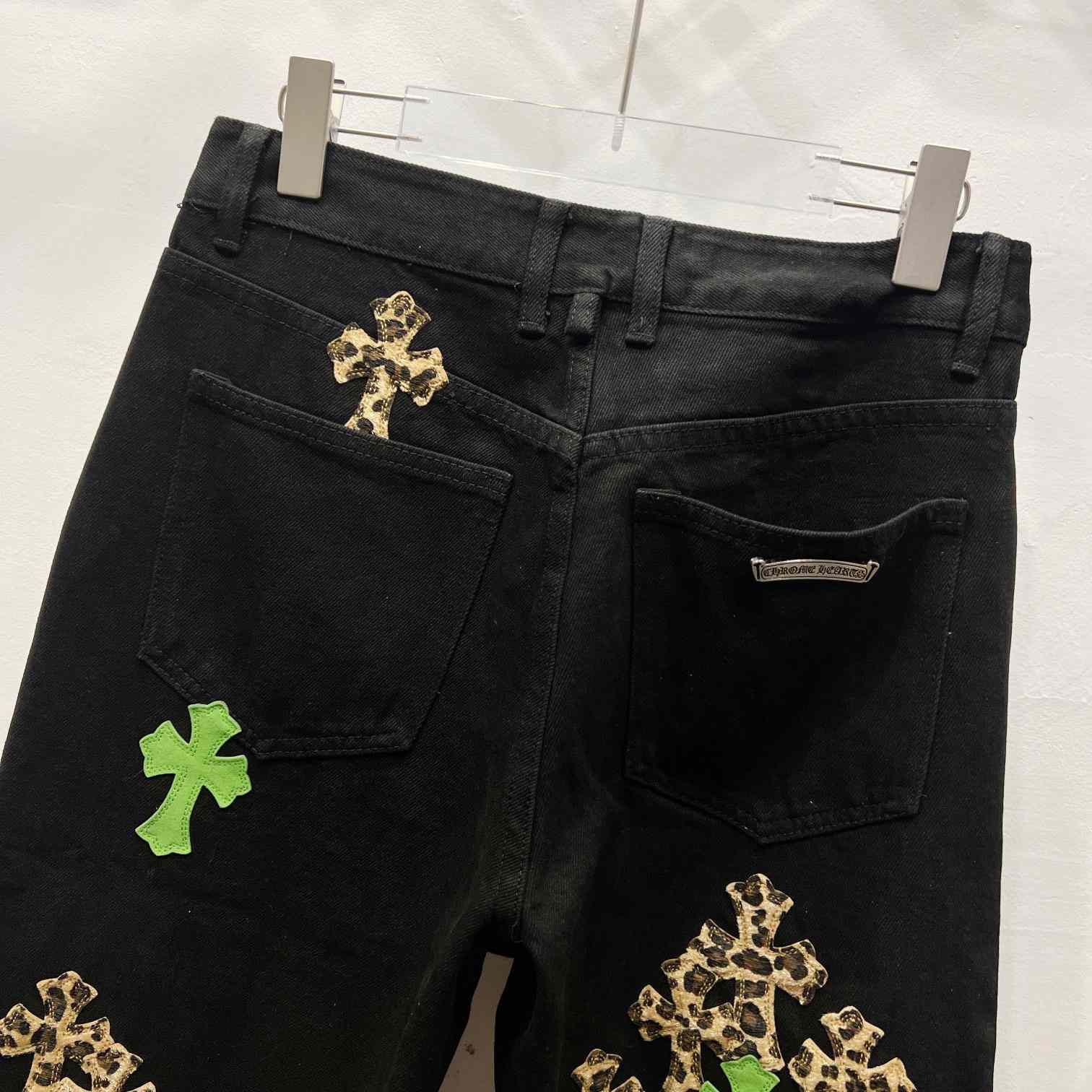 Chrome Hearts Cross Jeans - FashionPlug