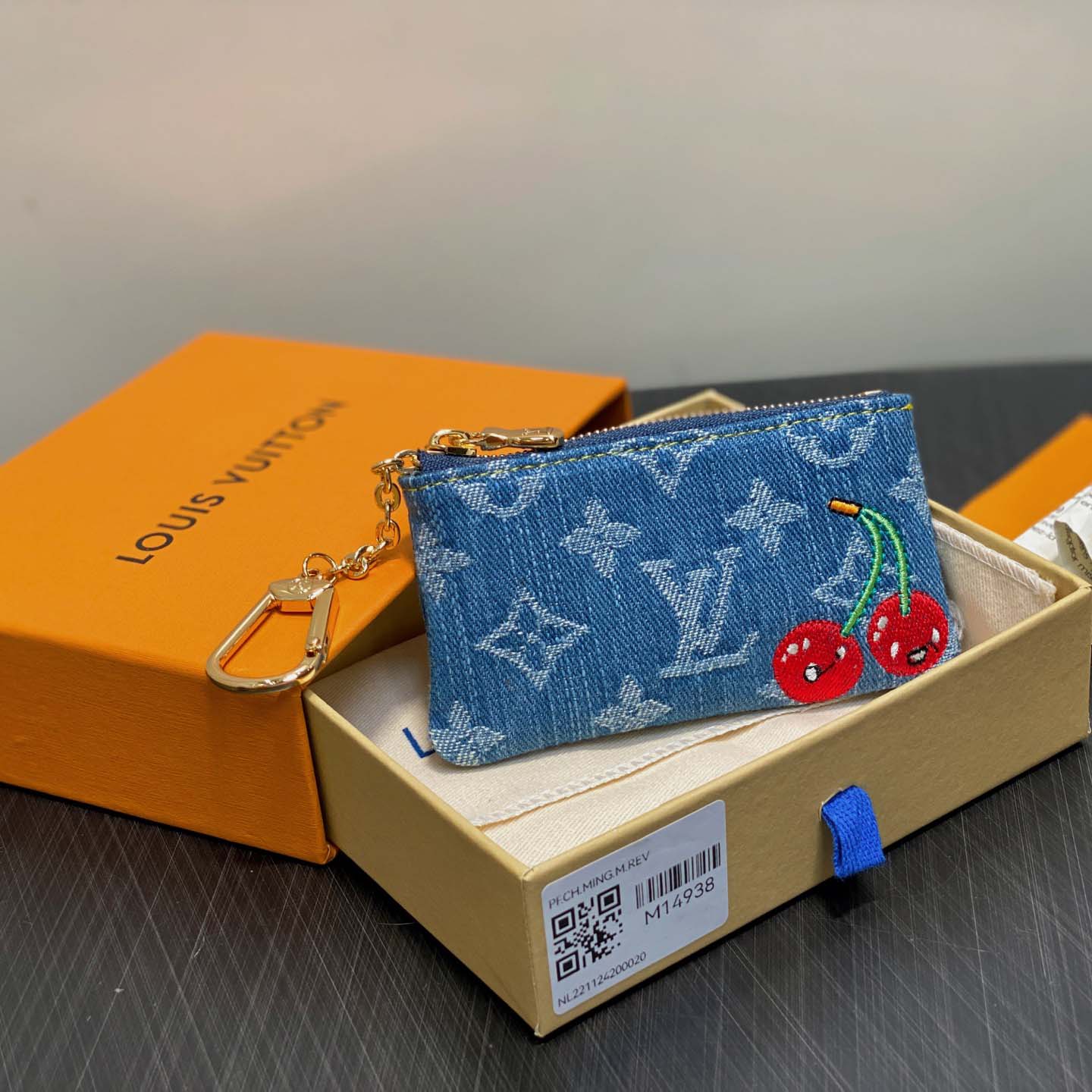 Louis Vuitton LV x TM Key Pouch   M14938 - FashionPlug