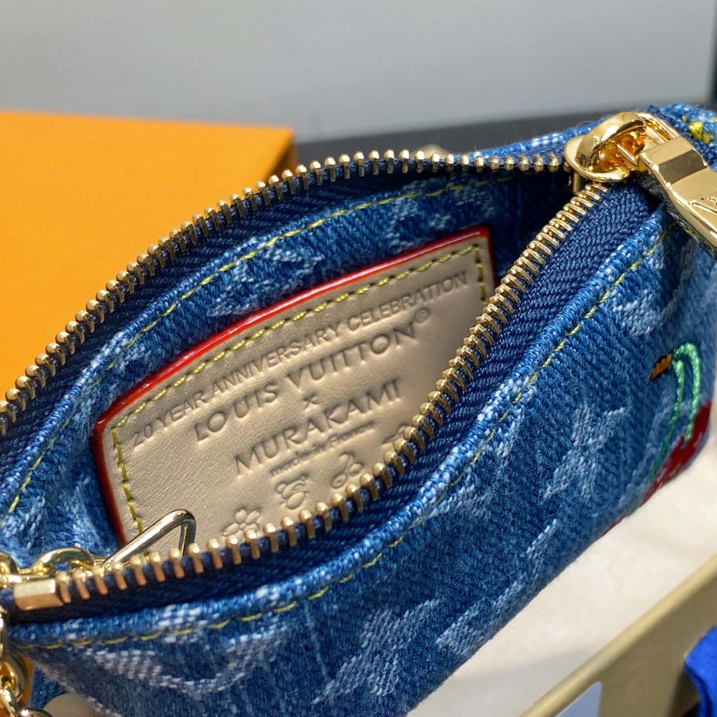 Louis Vuitton LV x TM Key Pouch   M14938 - FashionPlug