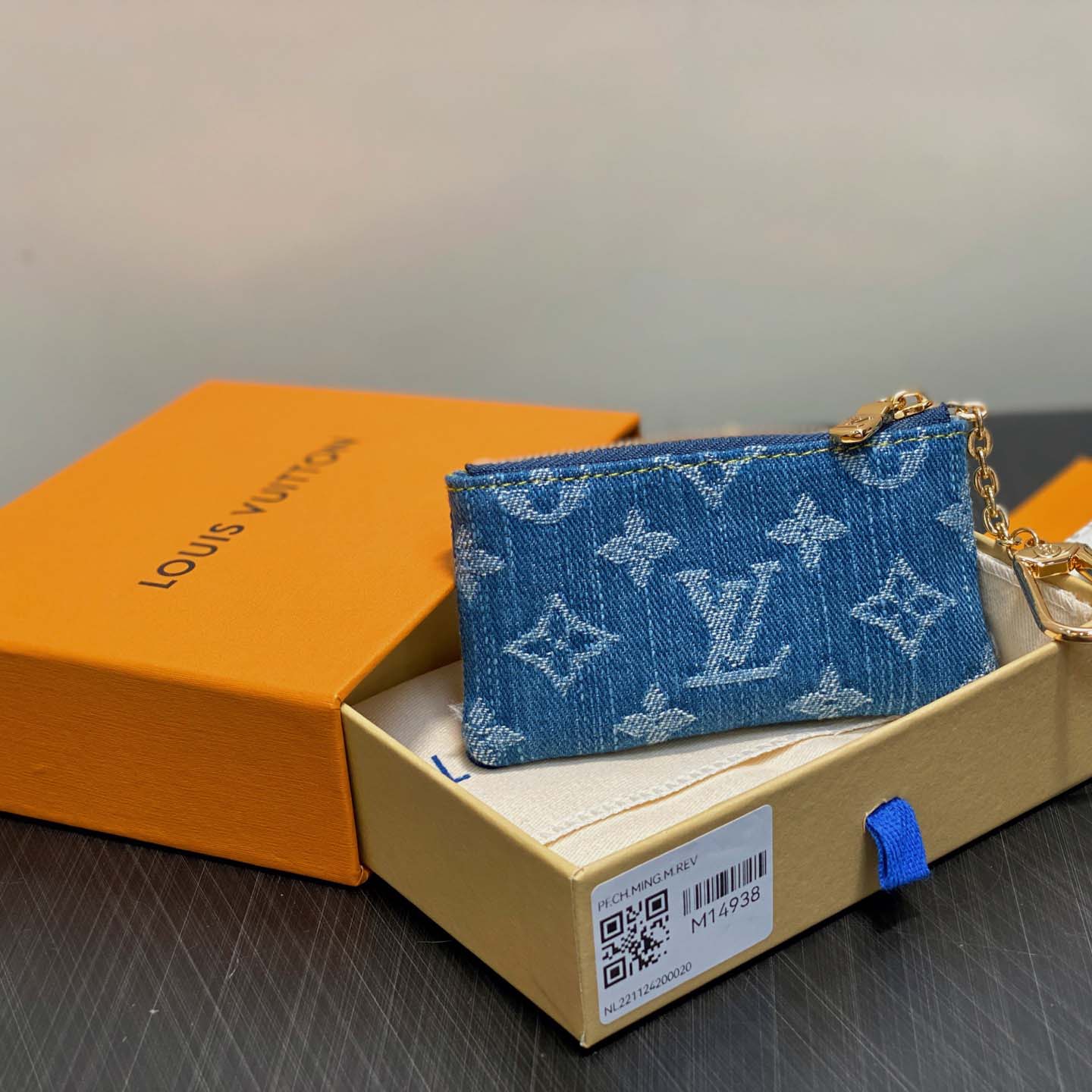 Louis Vuitton LV x TM Key Pouch   M14938 - FashionPlug