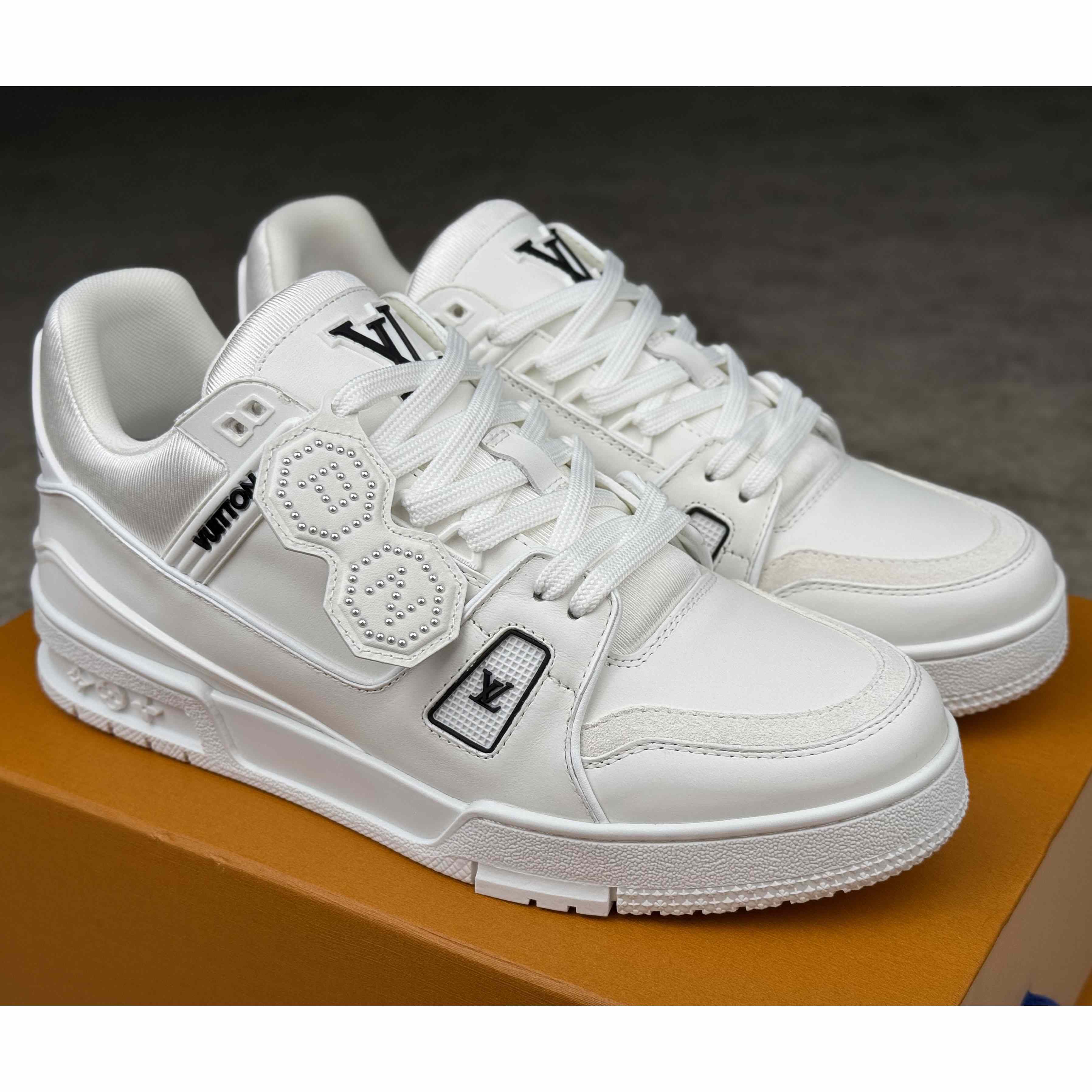 Louis Vuitton LV Trainer Sneaker   1AIKRA - FashionPlug