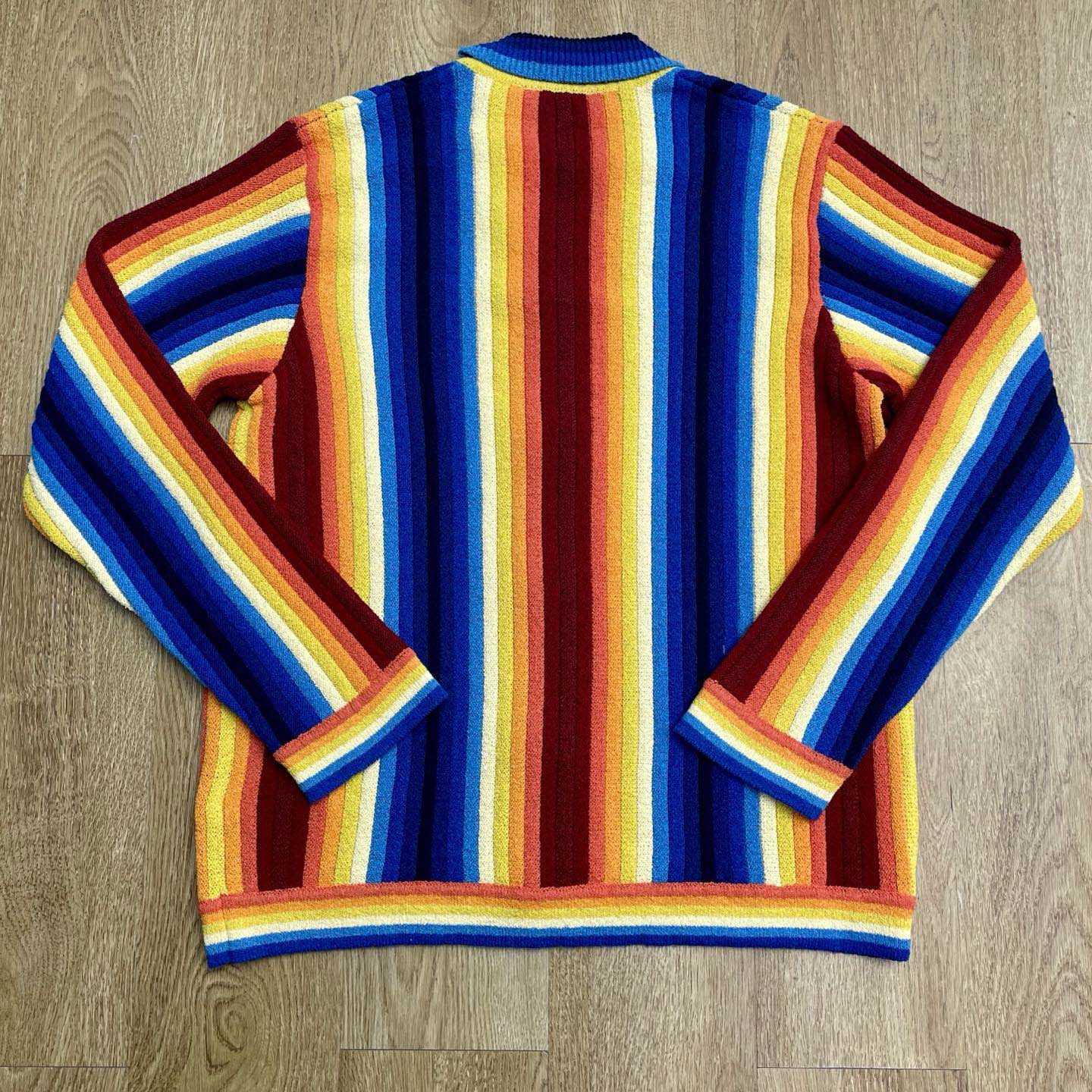 Casablanca Gradient Stripe Towelling Jacket - FashionPlug