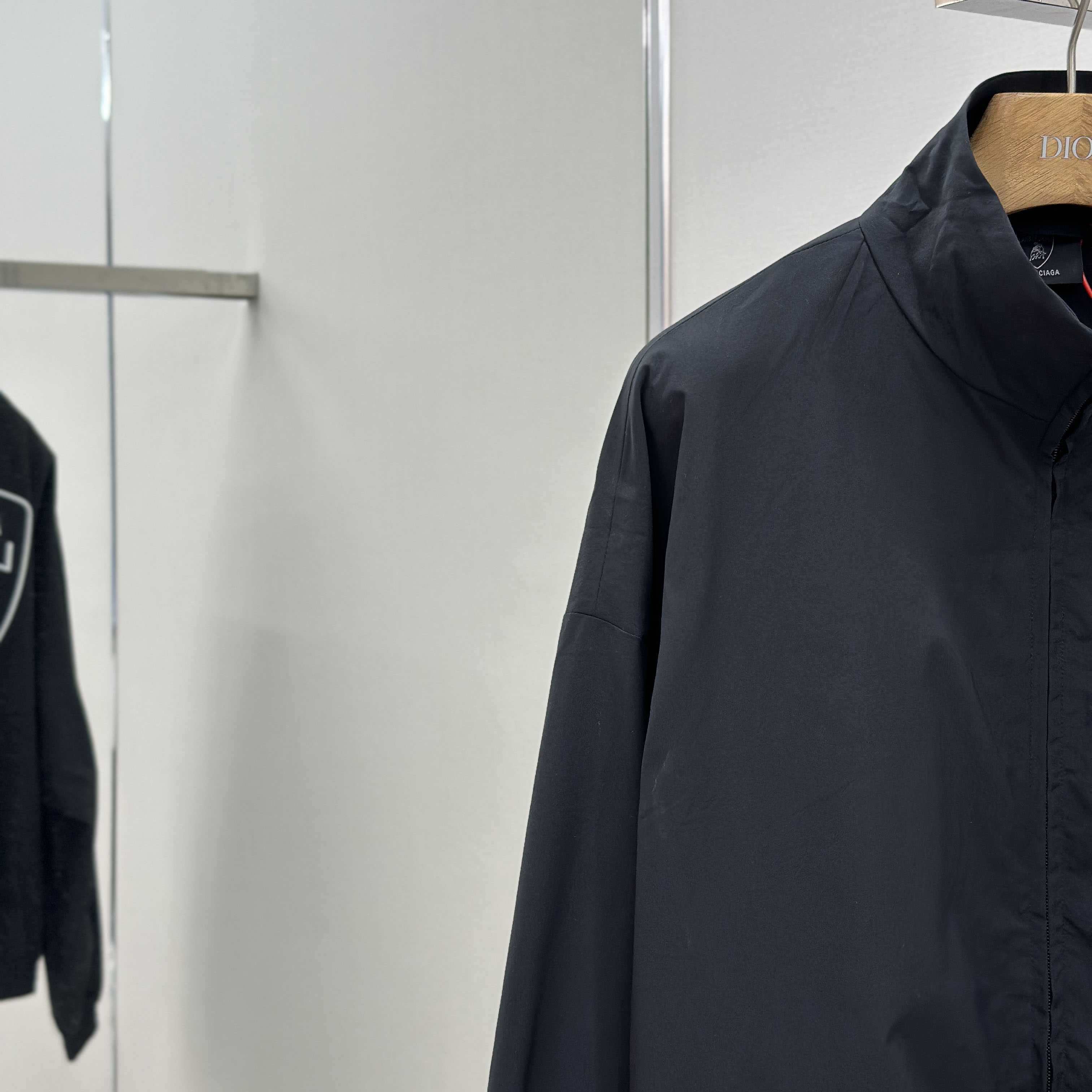 Balenciaga x Automobili Lamborghini Logo-embroidered Track Jacket - FashionPlug