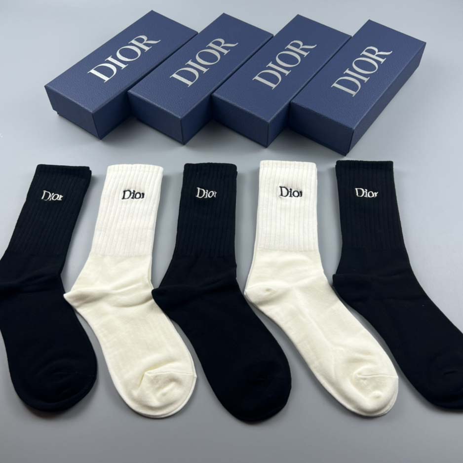 Dior Socks /Box - FashionPlug