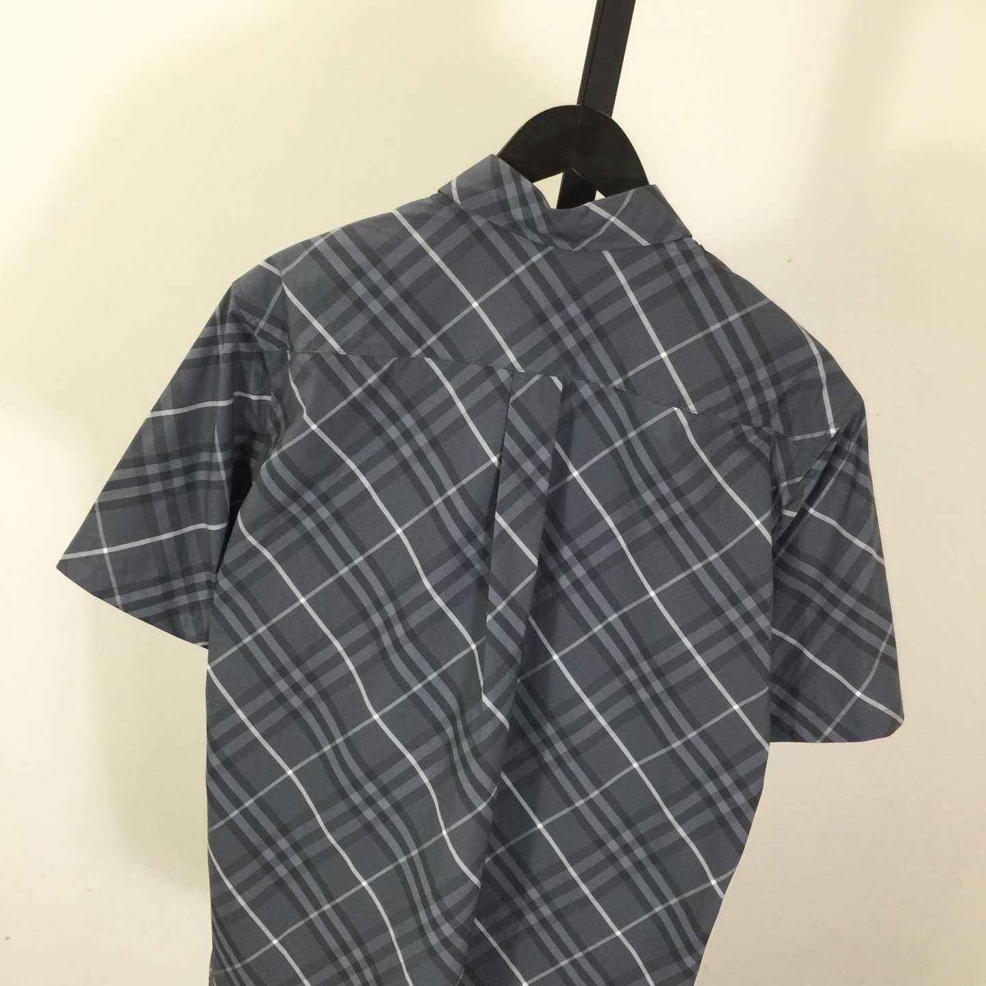 Burberry Men's Check cotton shirt - FashionPlug