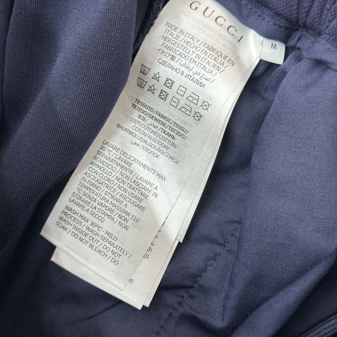 Gucci Technical Jersey Pant With Embossed Logo - FashionPlug