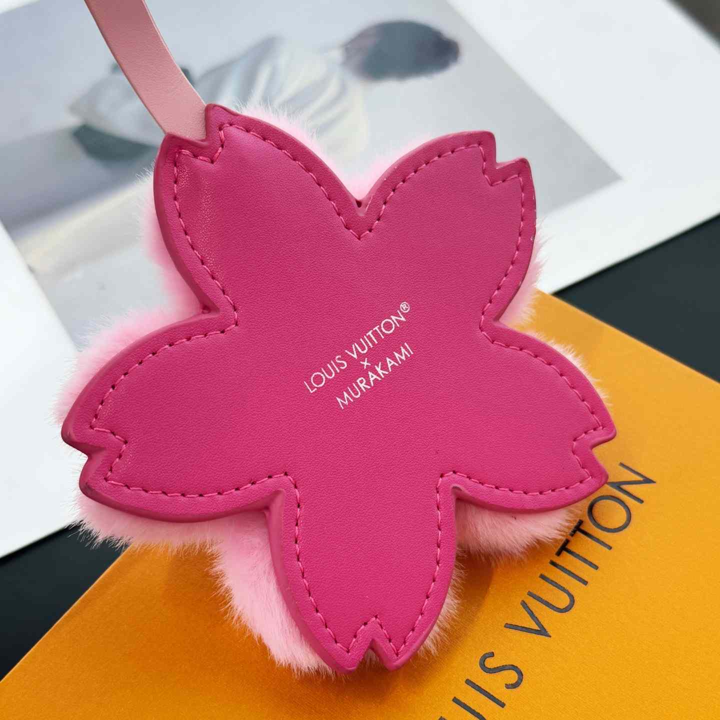 Louis Vuitton LV x TM Cherry Blossom Bag Charm   M02485 - FashionPlug
