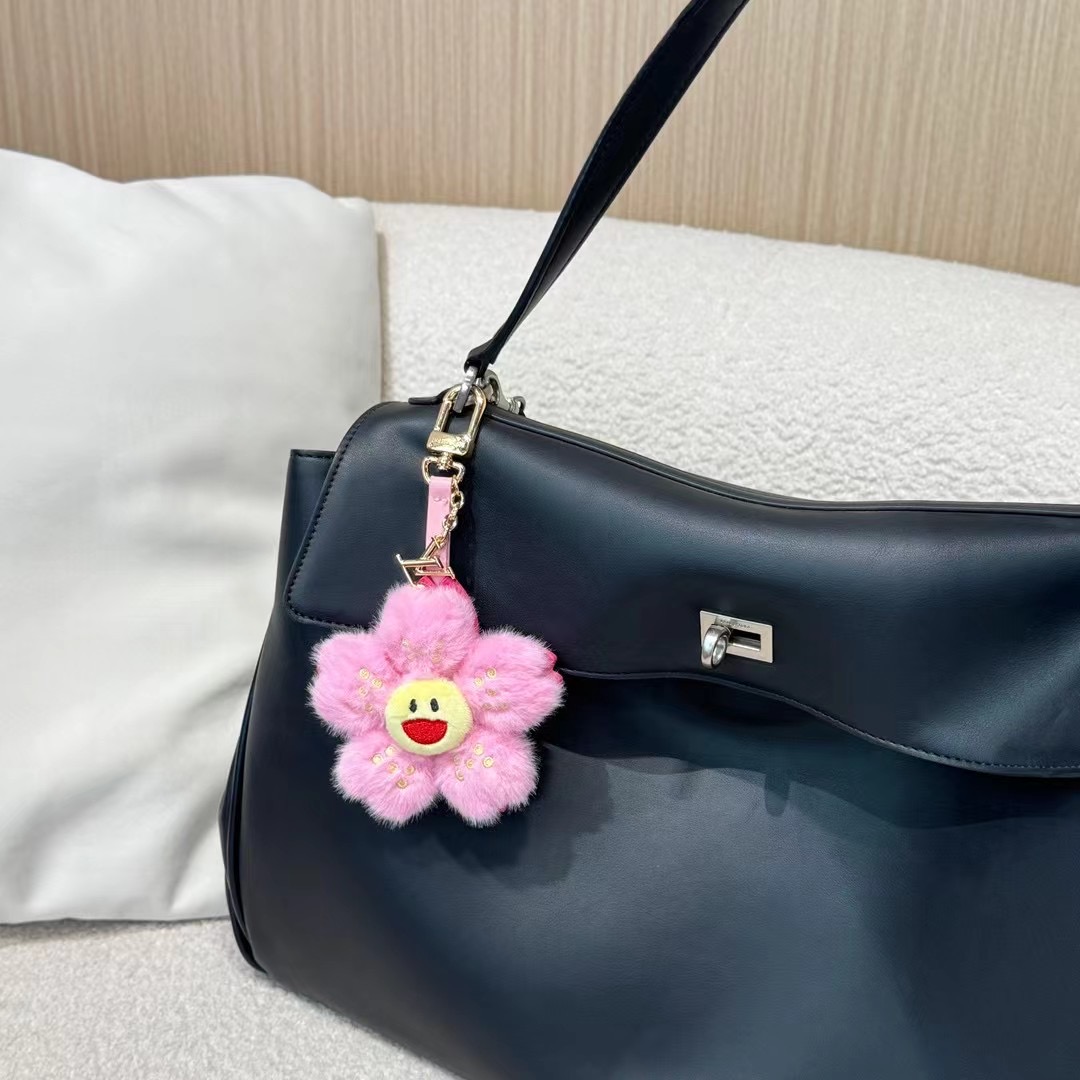 Louis Vuitton LV x TM Cherry Blossom Bag Charm   M02485 - FashionPlug