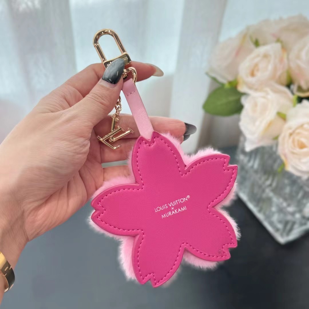 Louis Vuitton LV x TM Cherry Blossom Bag Charm   M02485 - FashionPlug
