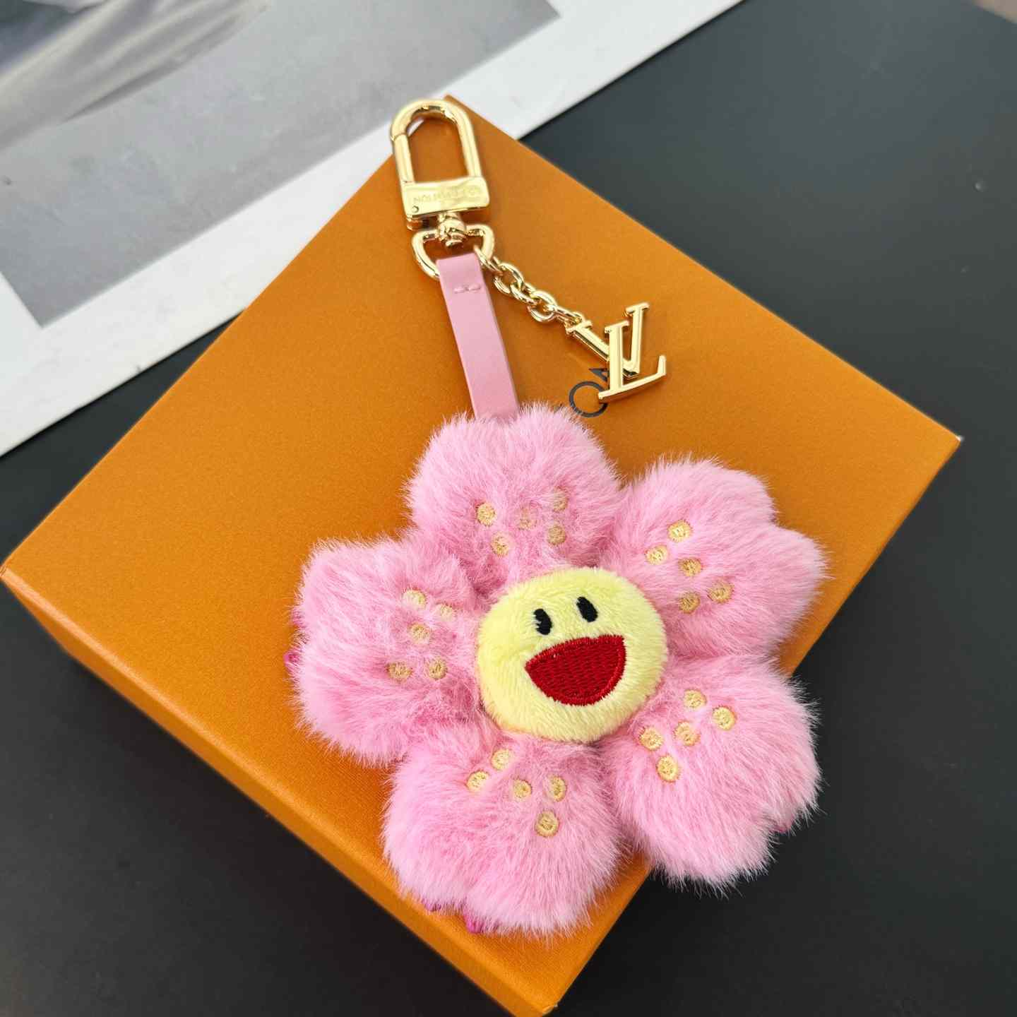 Louis Vuitton LV x TM Cherry Blossom Bag Charm   M02485 - FashionPlug