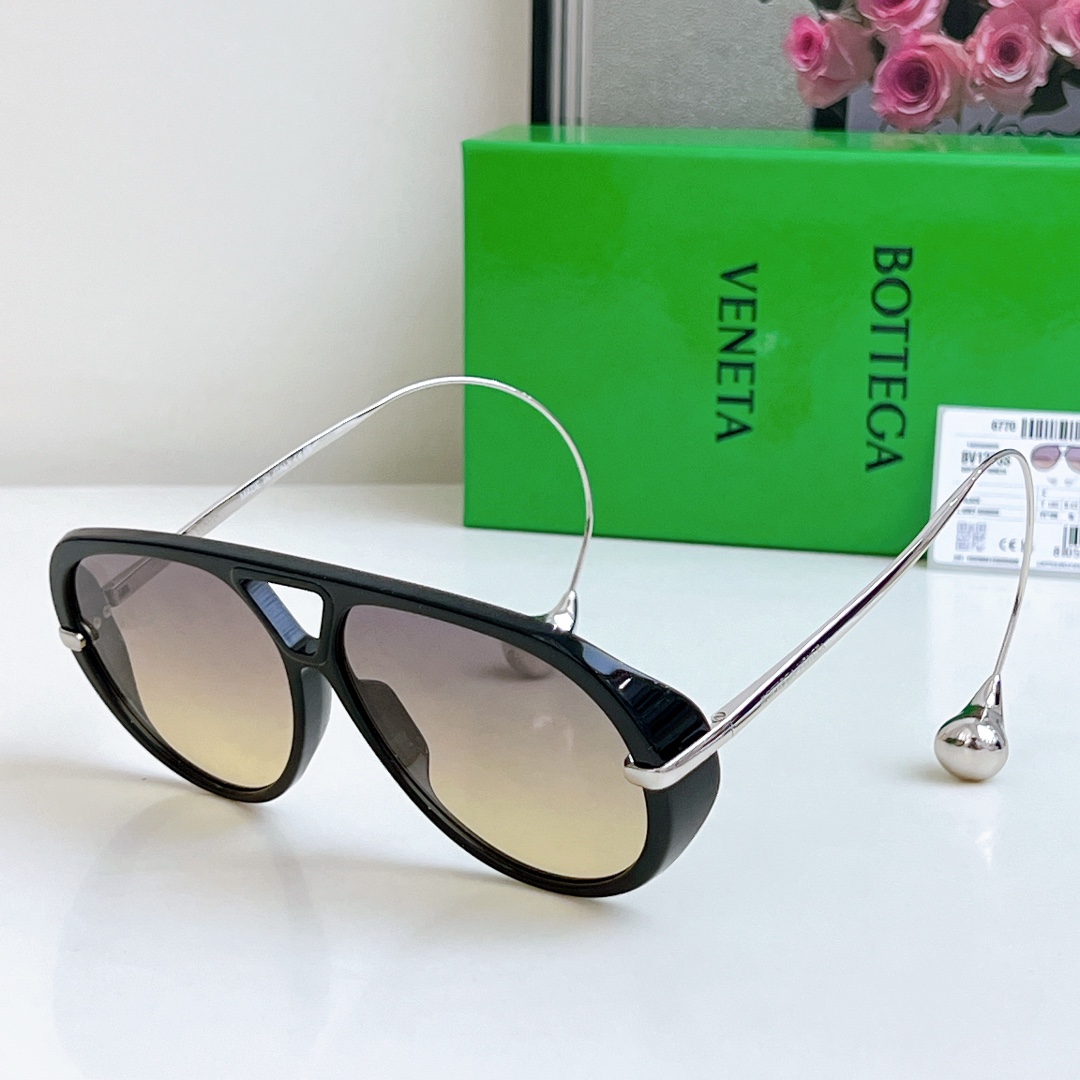 Bottega Veneta Drop Aviator Sunglasses  BV1273S - FashionPlug