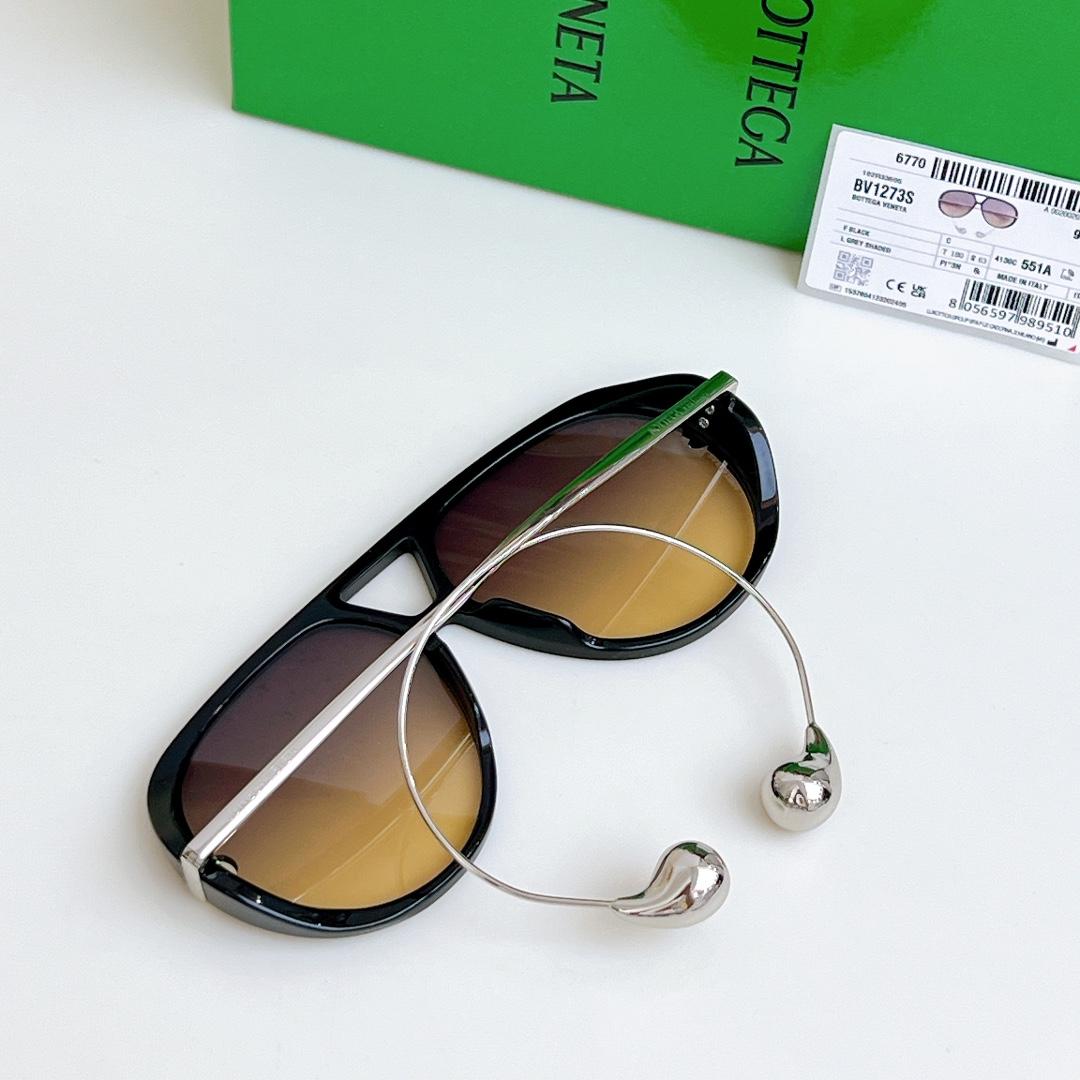 Bottega Veneta Drop Aviator Sunglasses  BV1273S - FashionPlug