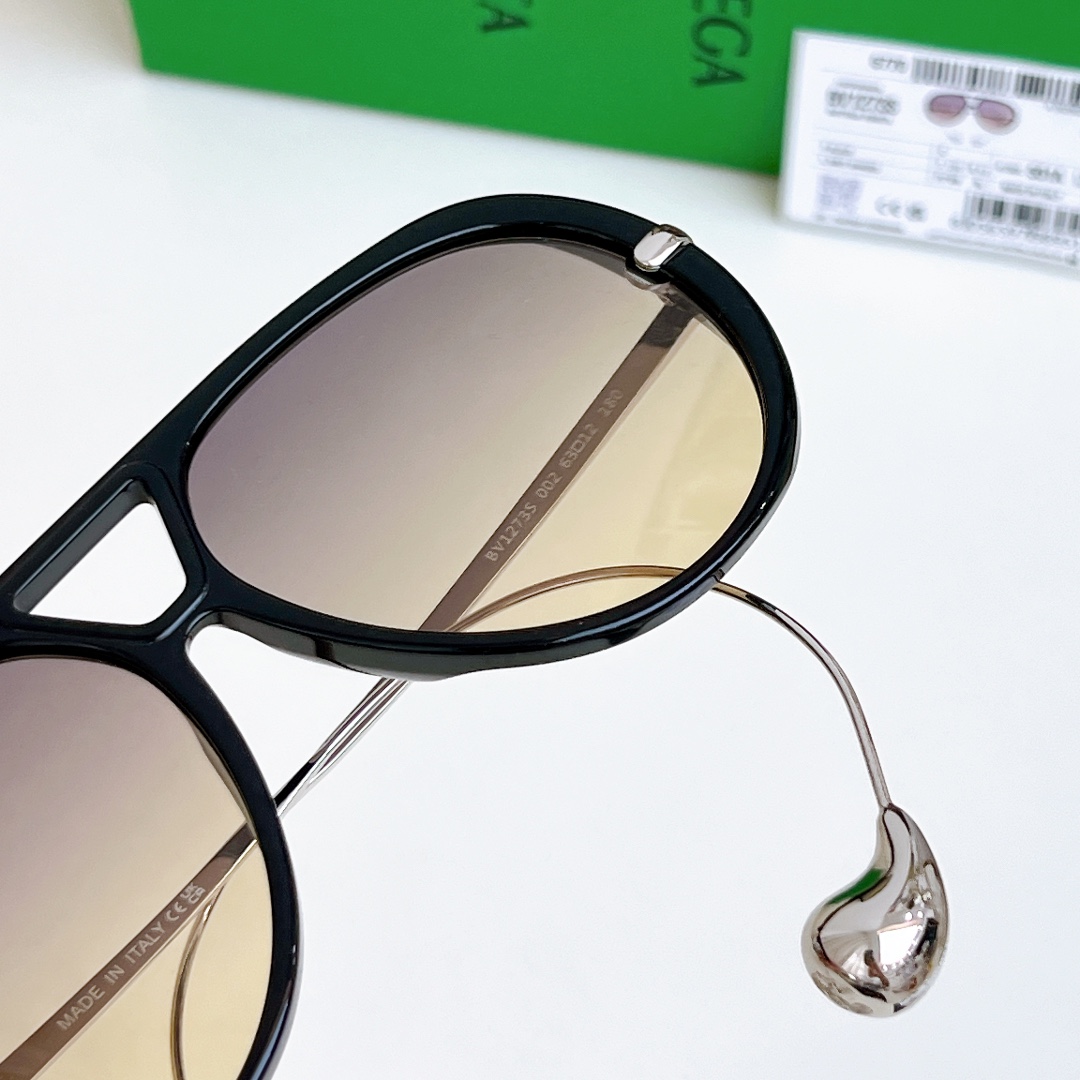 Bottega Veneta Drop Aviator Sunglasses  BV1273S - FashionPlug
