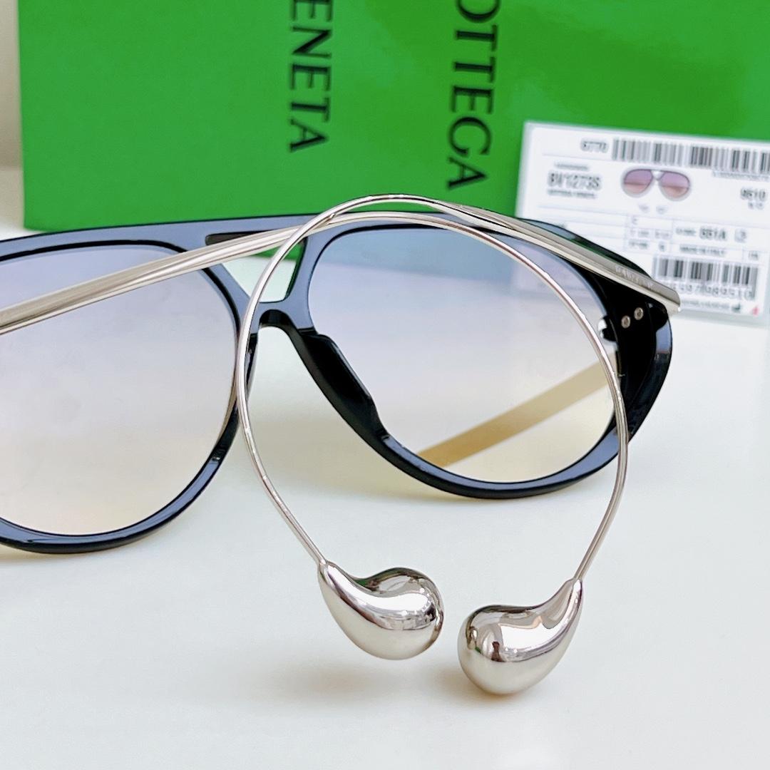 Bottega Veneta Drop Aviator Sunglasses  BV1273S - FashionPlug