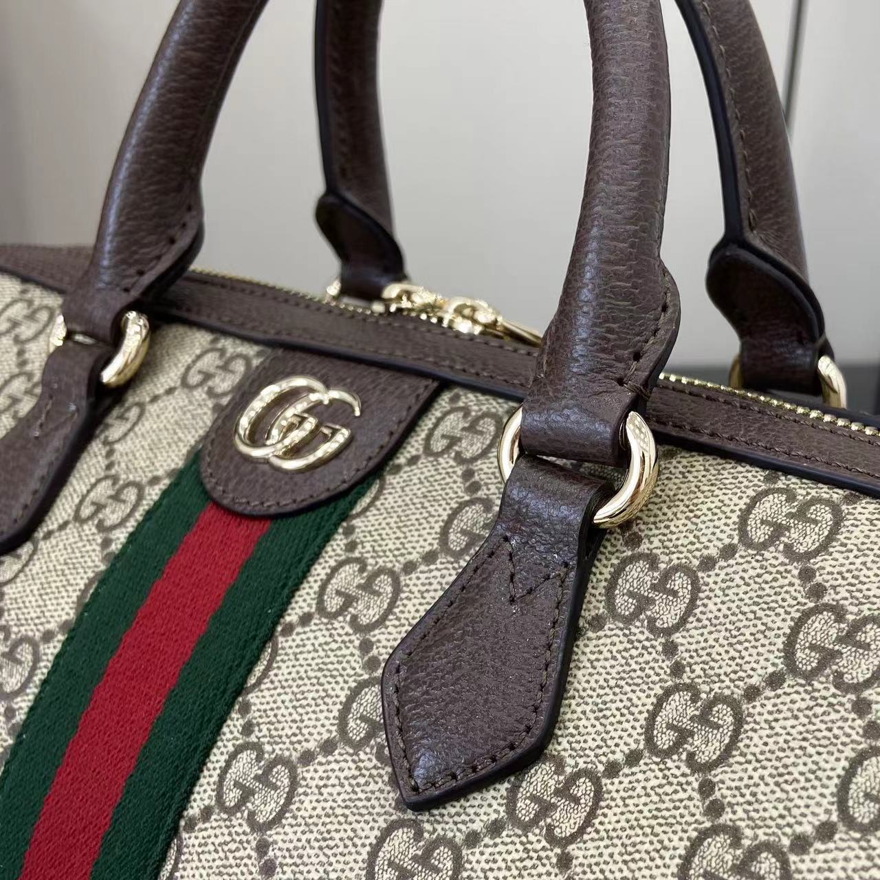 Gucci Ophidia Large Boston Bag - FashionPlug