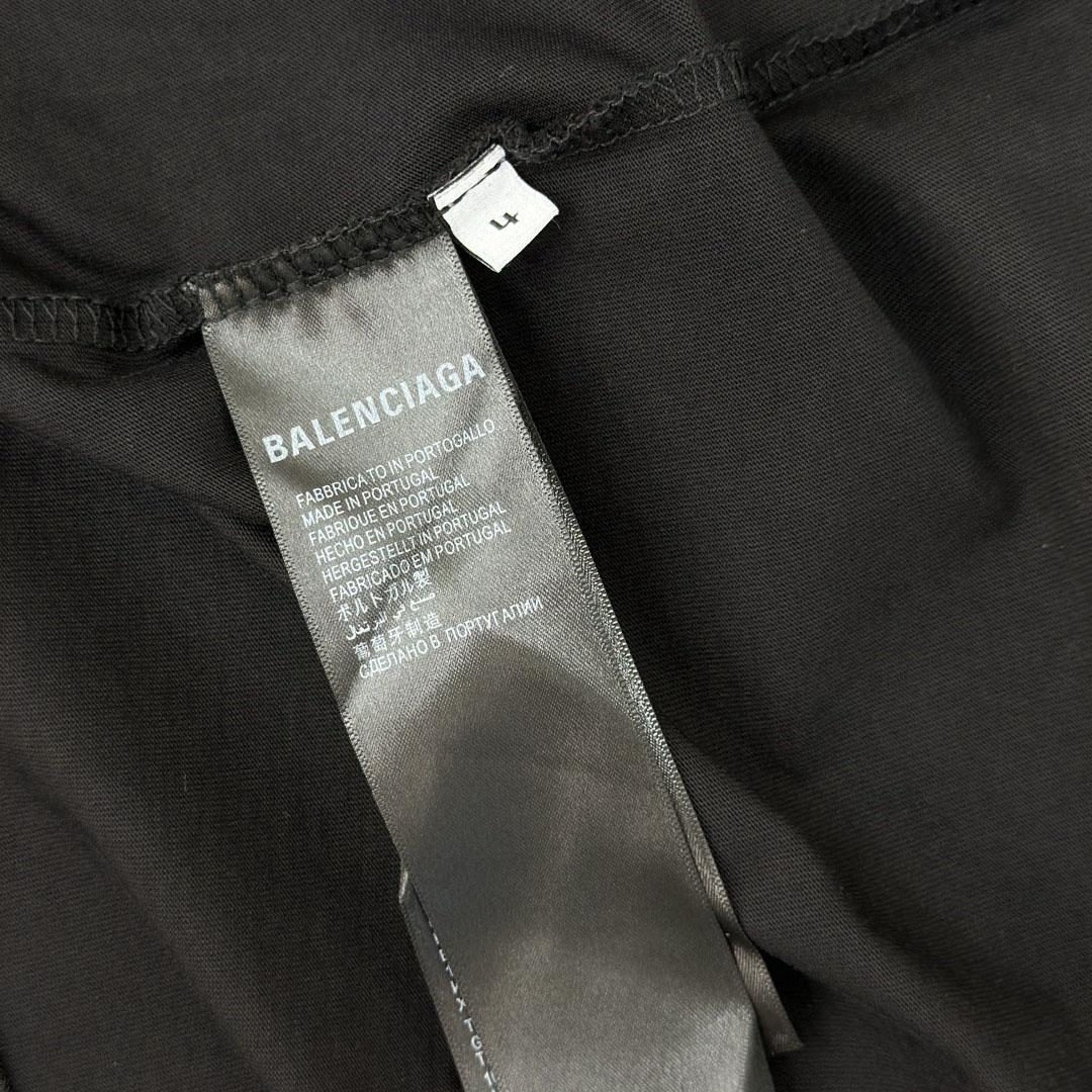 Balenciaga I PUMA Oversized T-Shirt in faded washed black dry jersey - FashionPlug