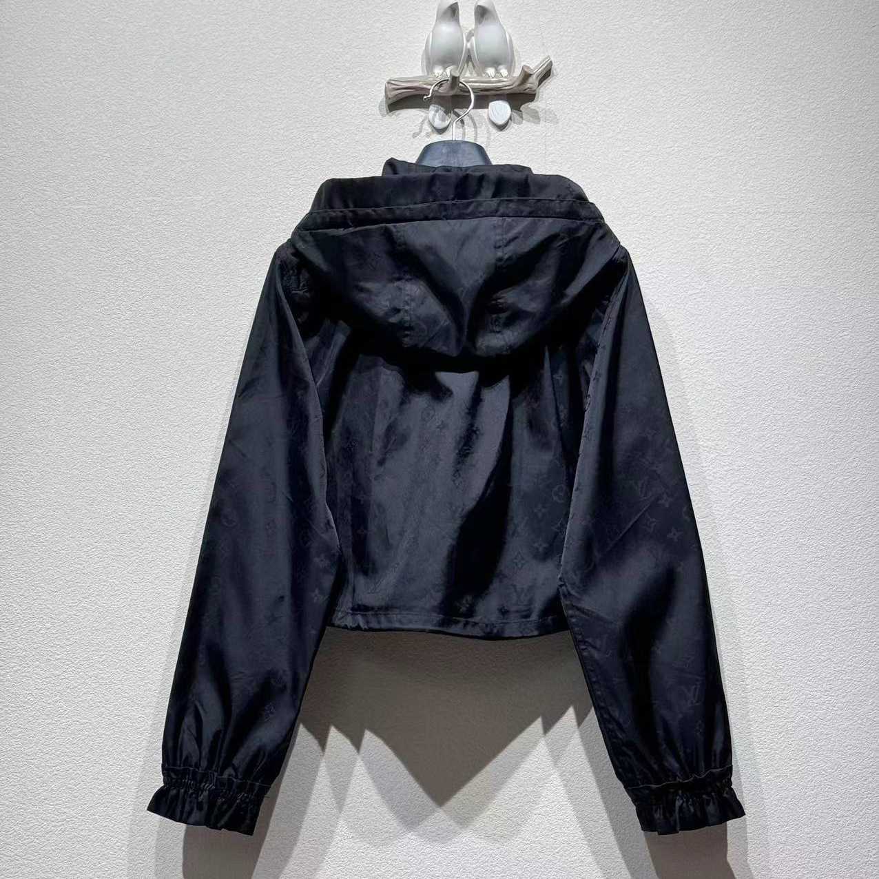 Louis Vuitton Cropped Monogram Windbreaker   1AHX65 - FashionPlug