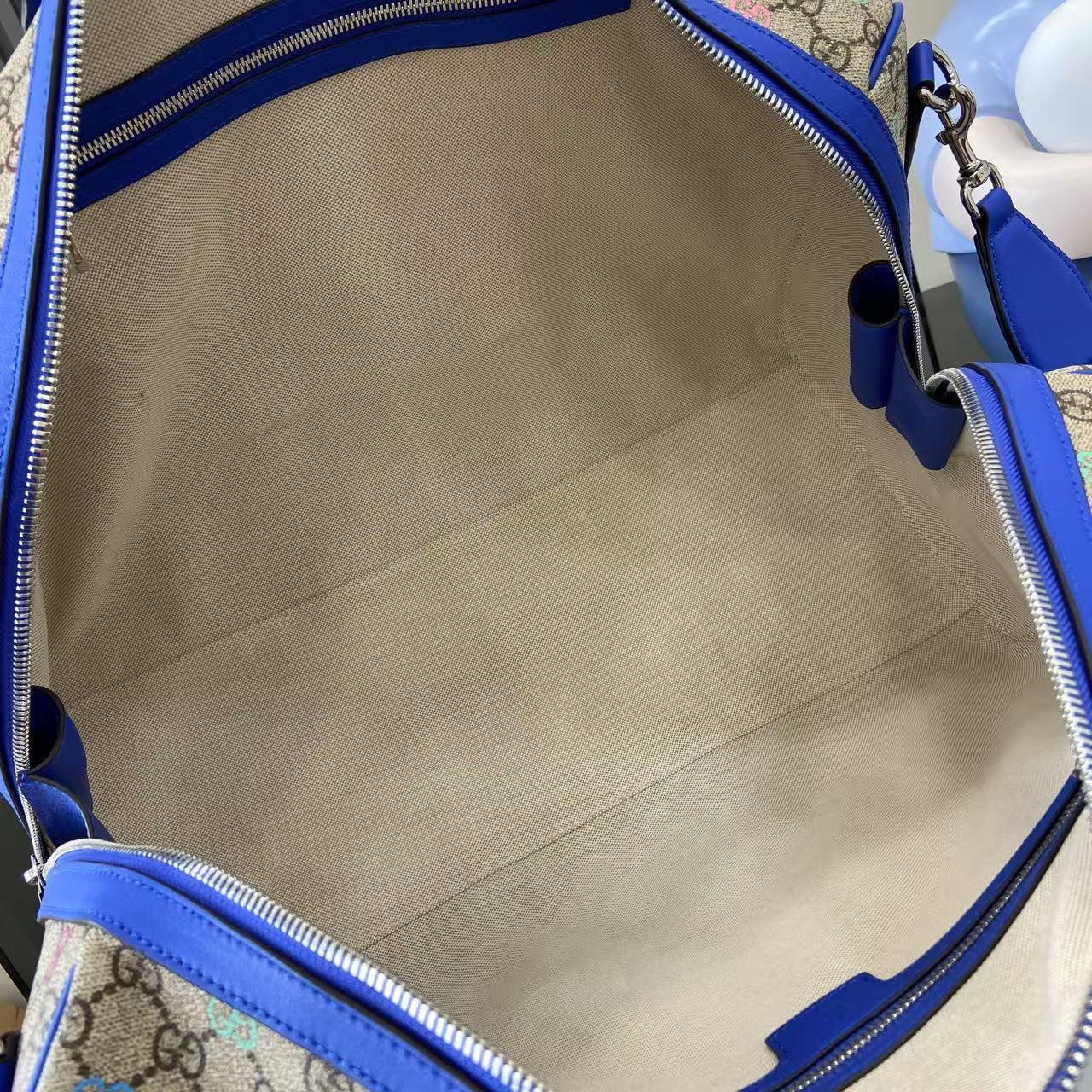 Gucci GG Multicolor Medium Duffle Bag - FashionPlug