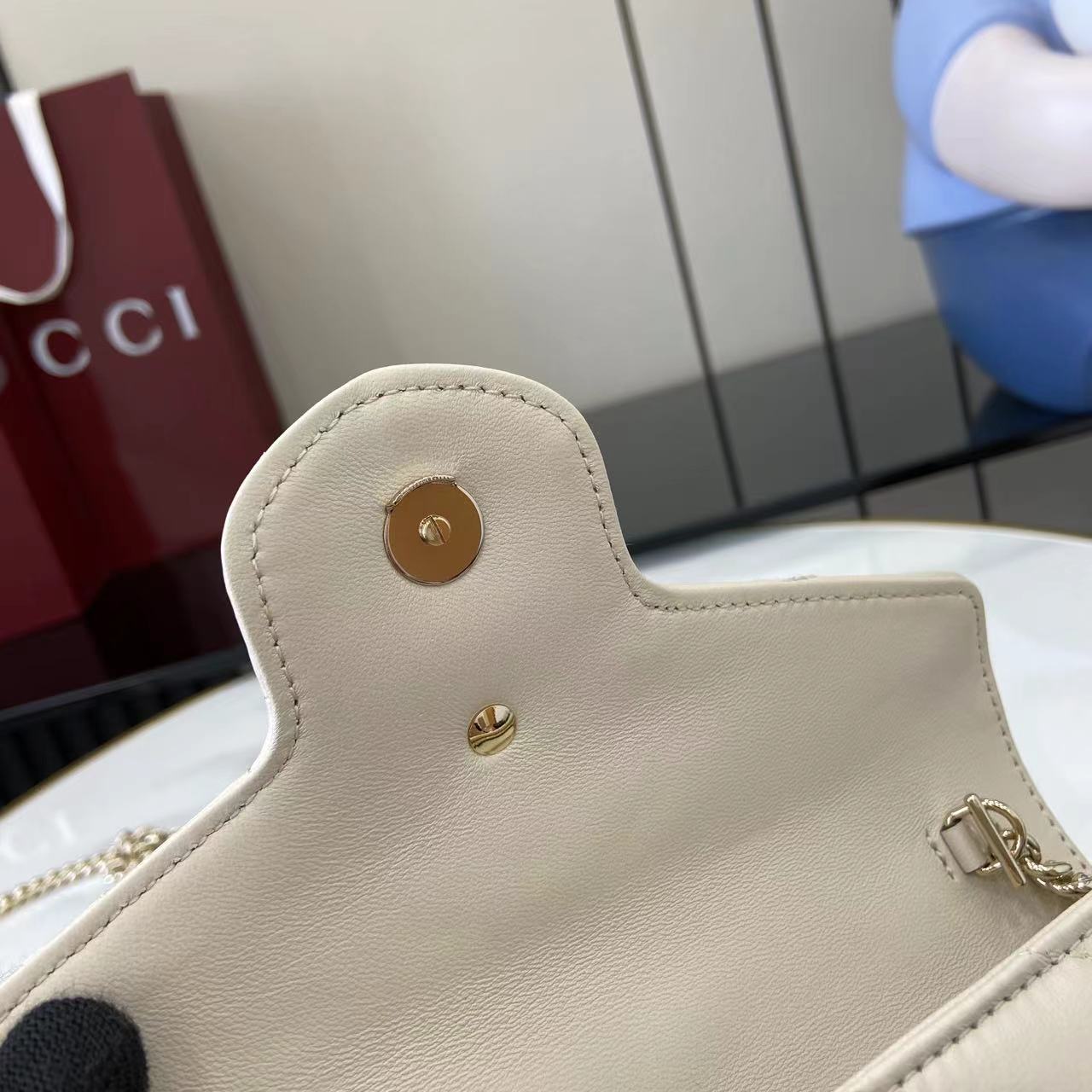 Gucci GG Marmont Wallet On Chain - FashionPlug
