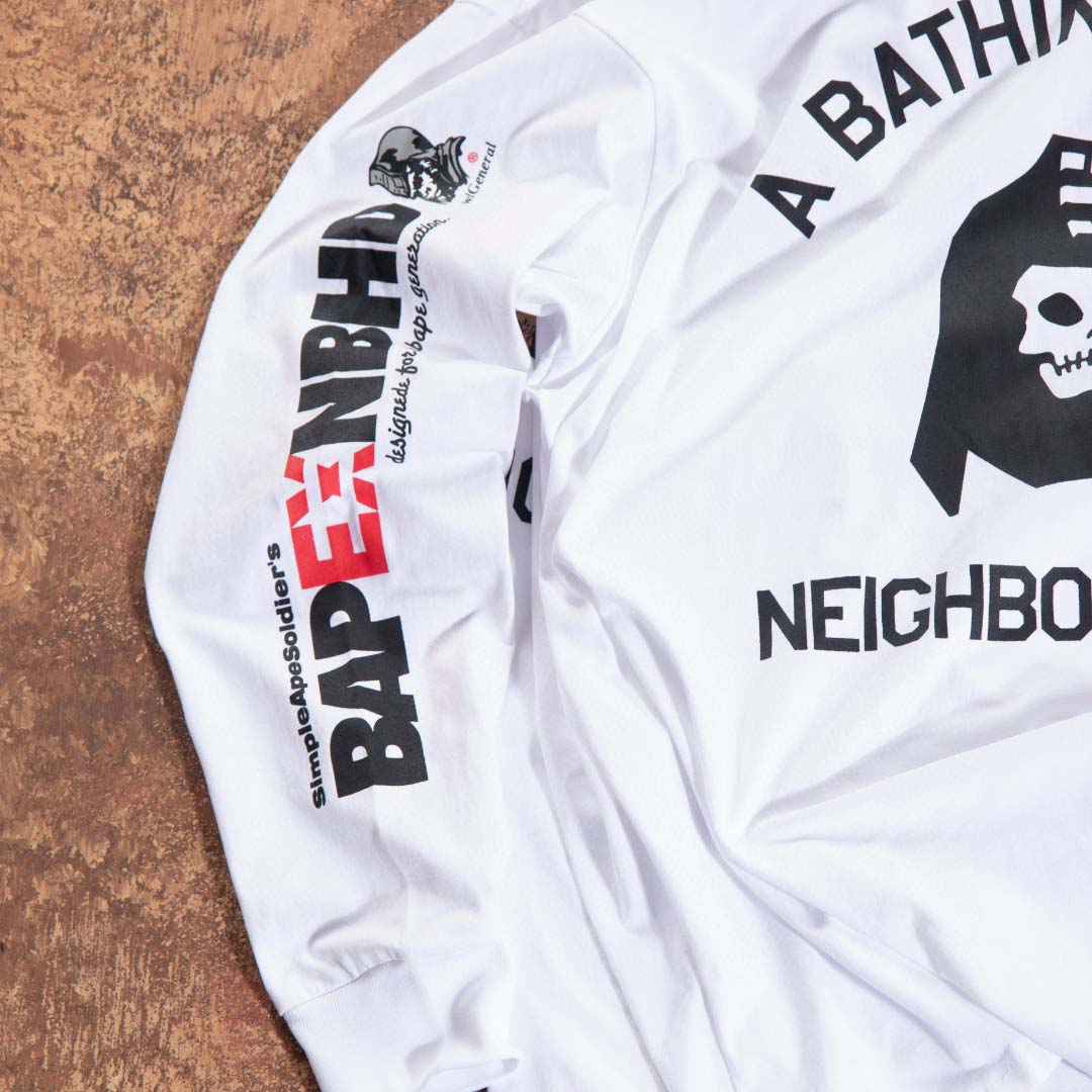 Bape x Nbhd L/S Tee - FashionPlug