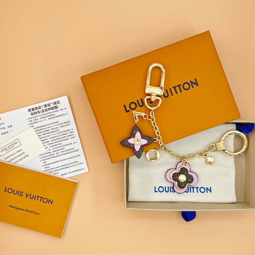 Louis Vuitton Blooming Flowers Chain Bag Charm   M01414 - FashionPlug