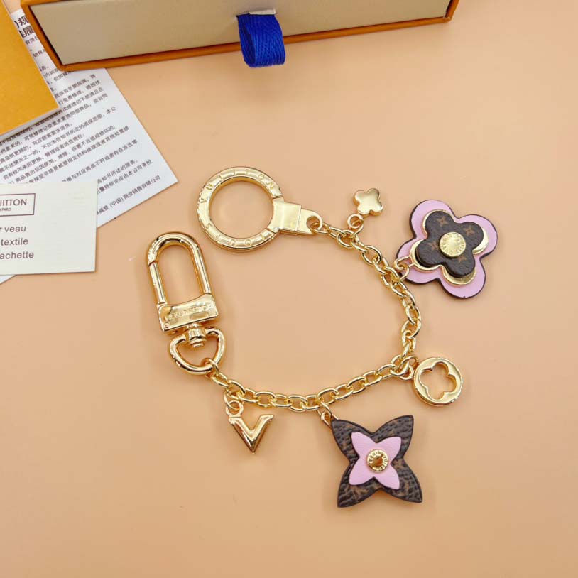 Louis Vuitton Blooming Flowers Chain Bag Charm   M01414 - FashionPlug