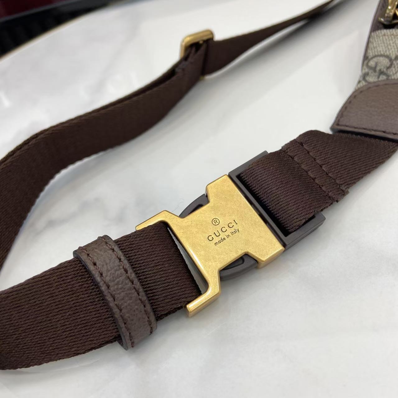 Gucci Ophidia Small Belt Bag - FashionPlug