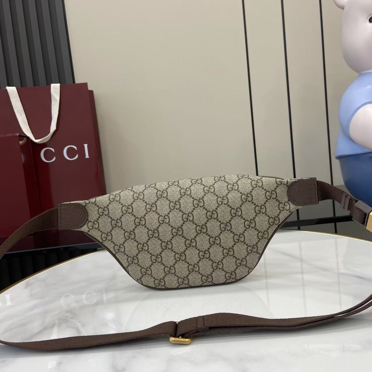 Gucci Ophidia Small Belt Bag - FashionPlug