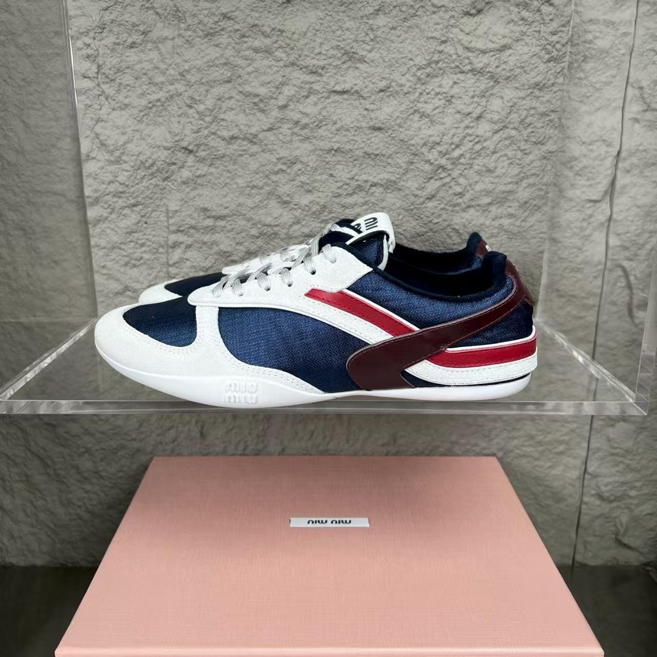 Miu Miu Gymnasium Sneakers - FashionPlug